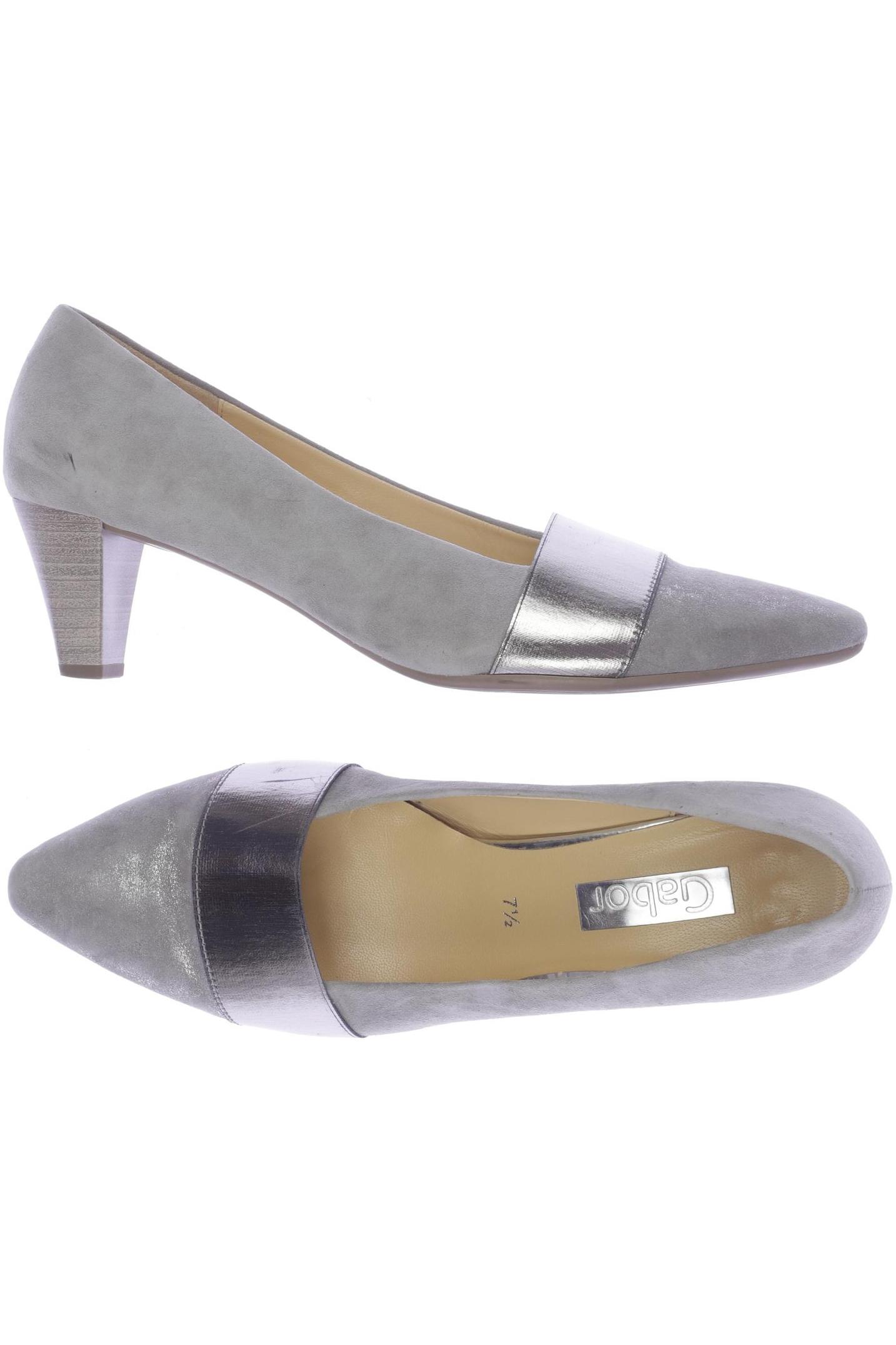 

Gabor Damen Pumps, grau, Gr. 7.5