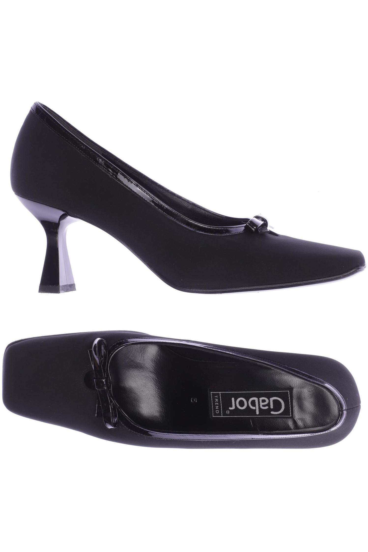 

Gabor Damen Pumps, schwarz, Gr. 5