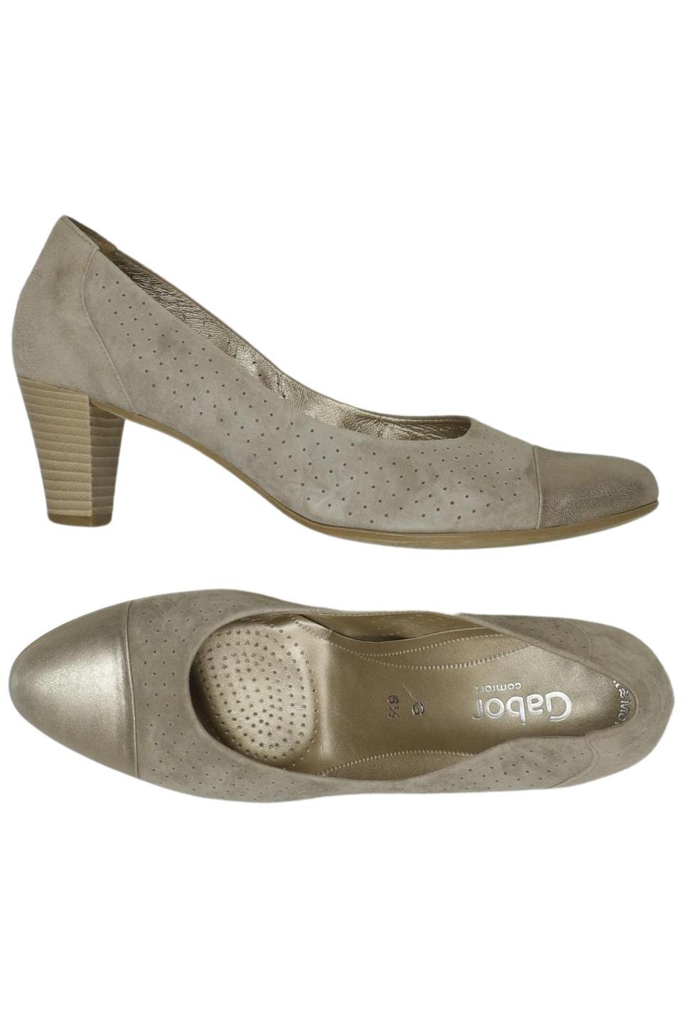 

Gabor Damen Pumps, beige, Gr. 6.5
