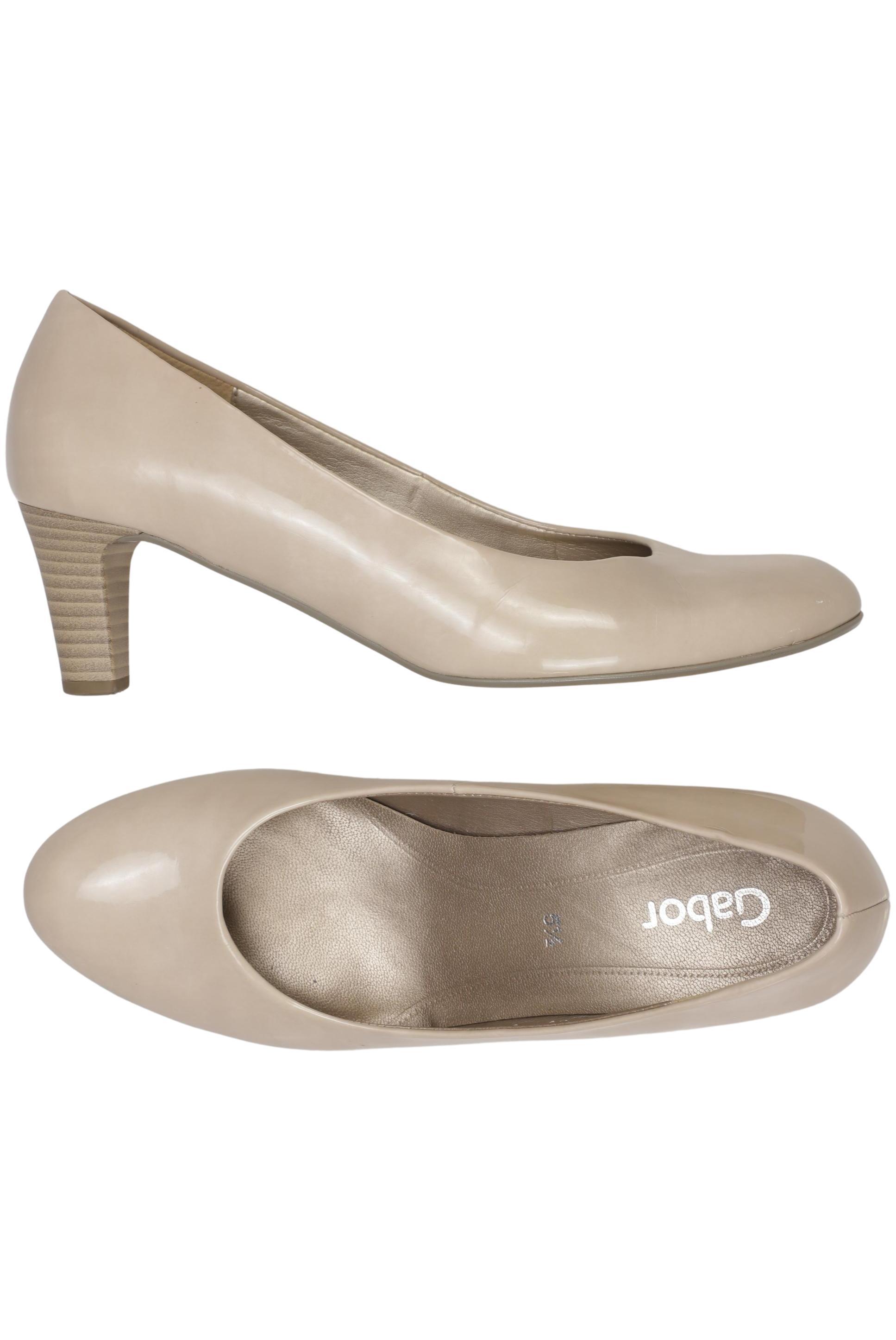 

Gabor Damen Pumps, beige, Gr. 5.5