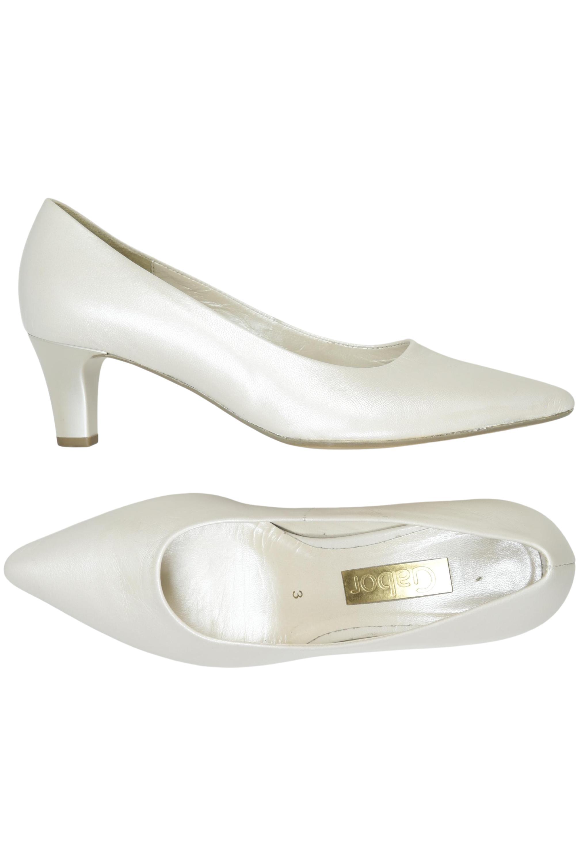 

Gabor Damen Pumps, cremeweiß, Gr. 3
