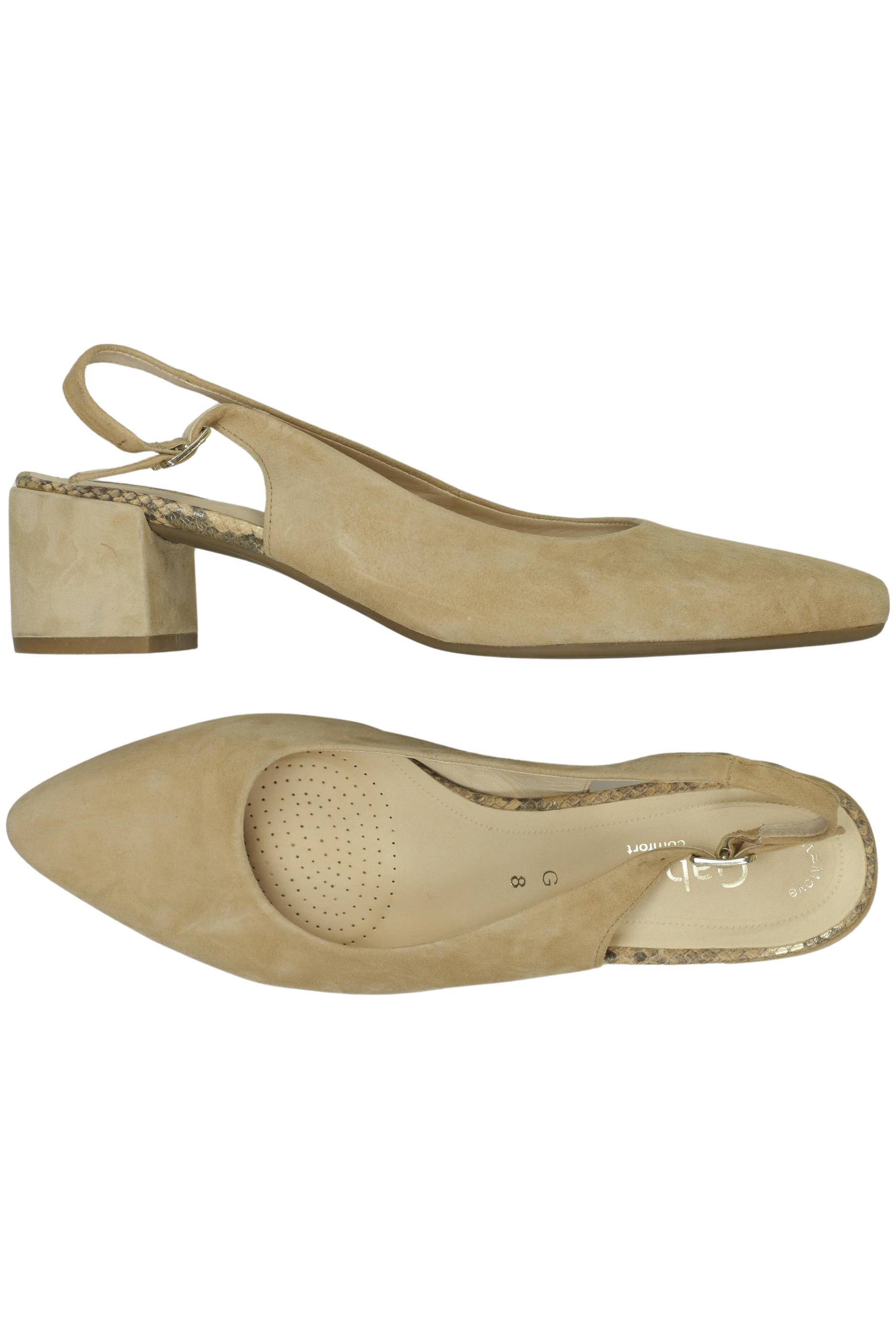

Gabor Damen Pumps, beige, Gr. 8