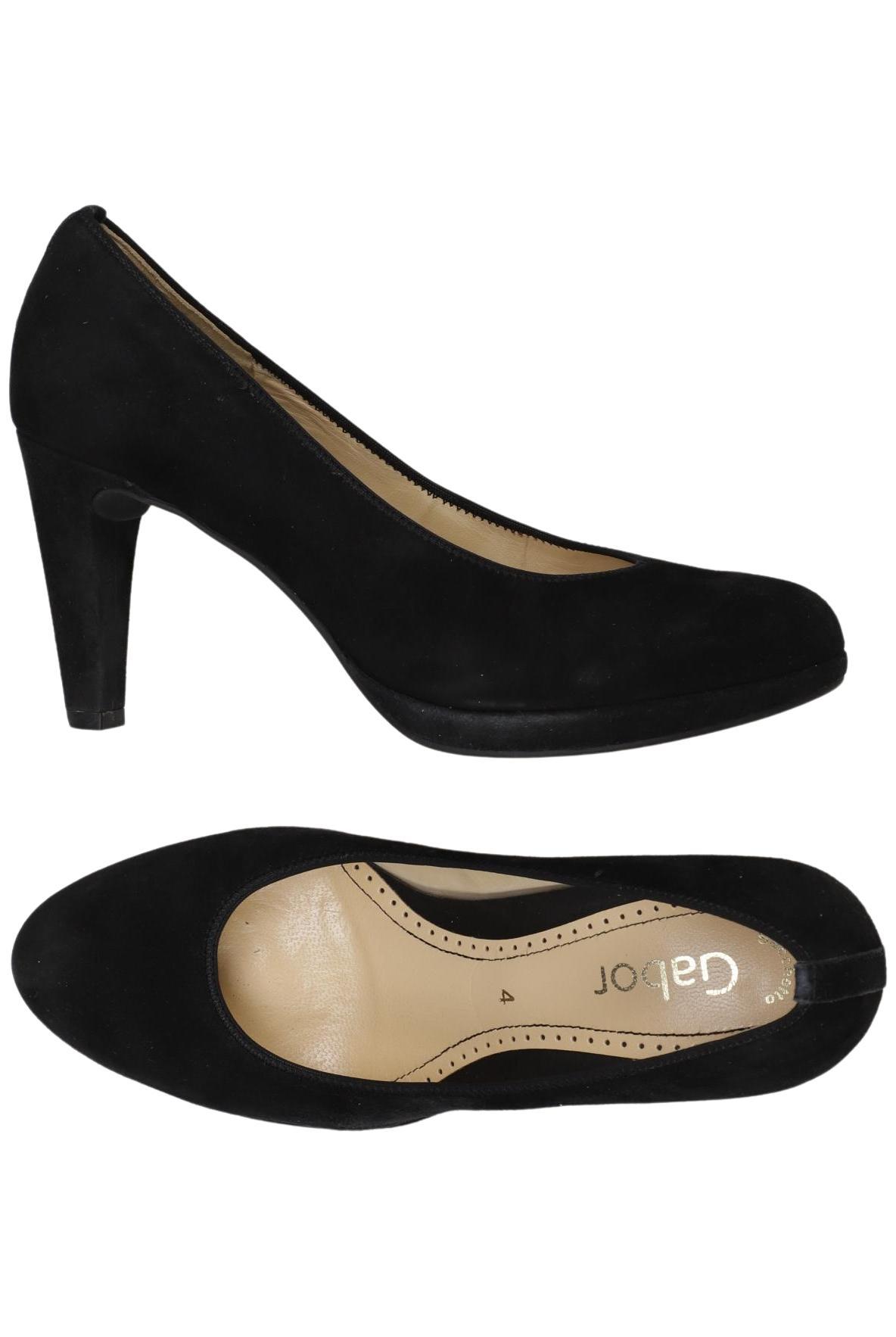 

Gabor Damen Pumps, schwarz, Gr. 4