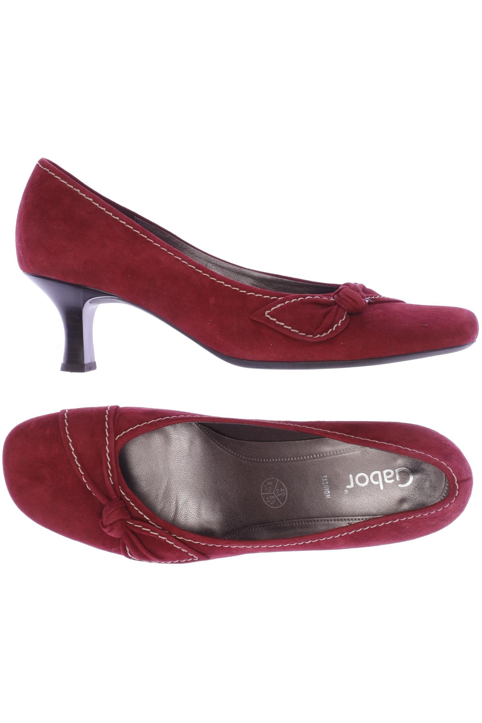 

Gabor Damen Pumps, bordeaux, Gr. 6.5