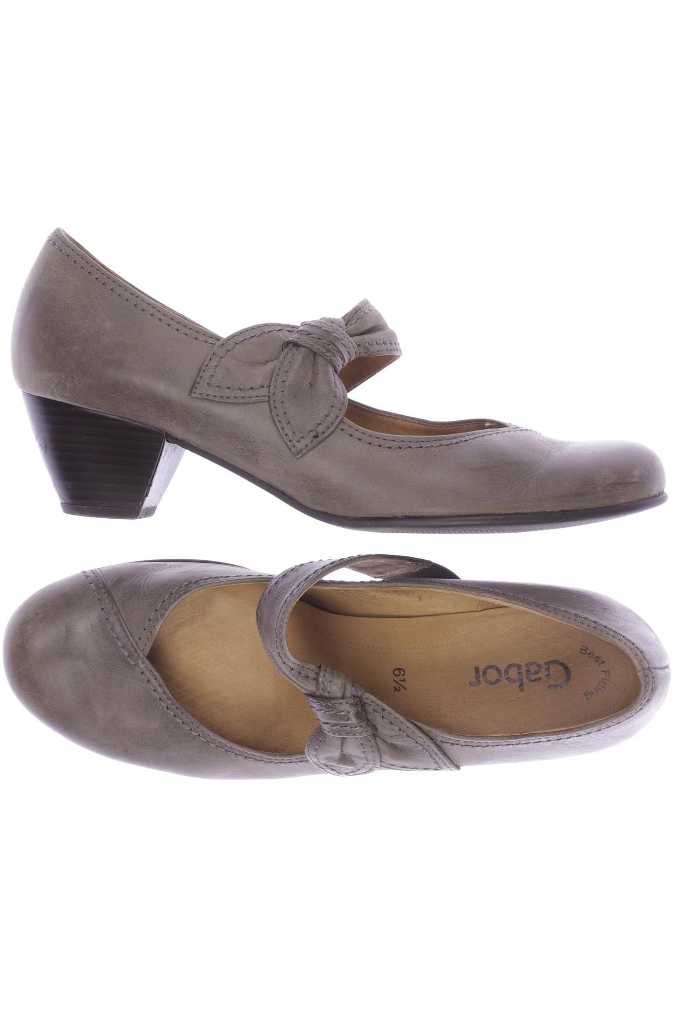 

Gabor Damen Pumps, grau, Gr. 6.5