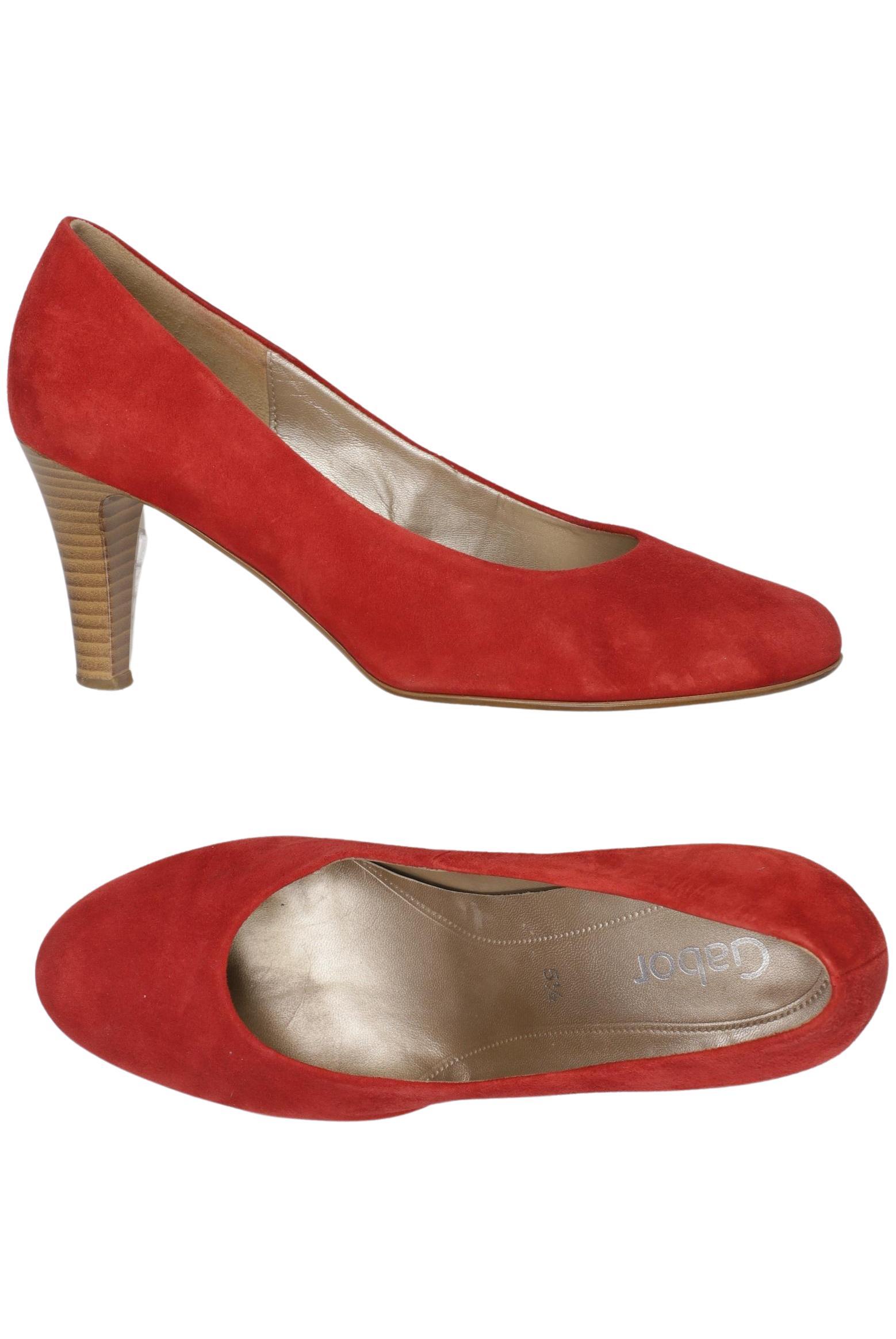 

Gabor Damen Pumps, rot, Gr. 5.5