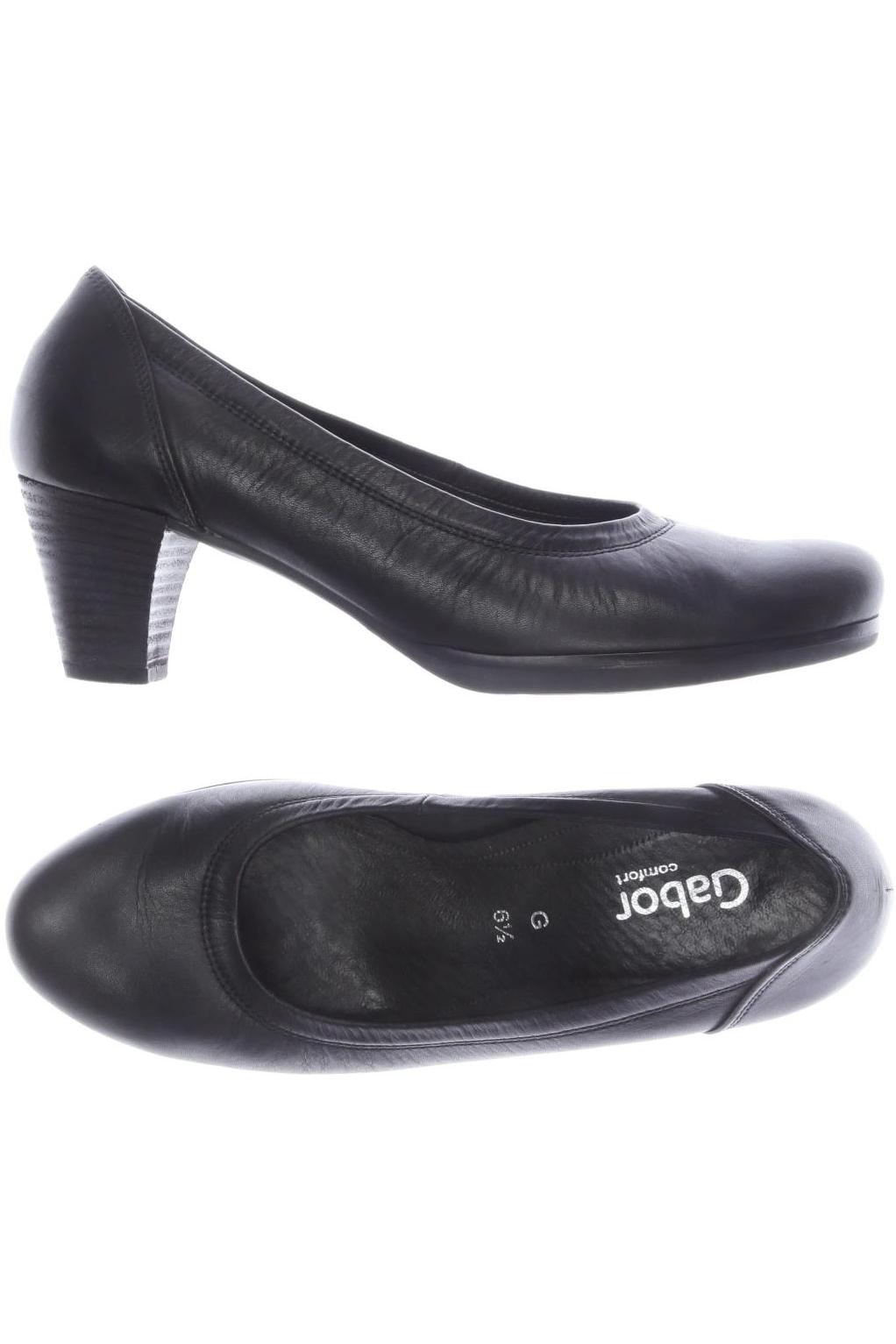 

Gabor Damen Pumps, schwarz, Gr. 6.5