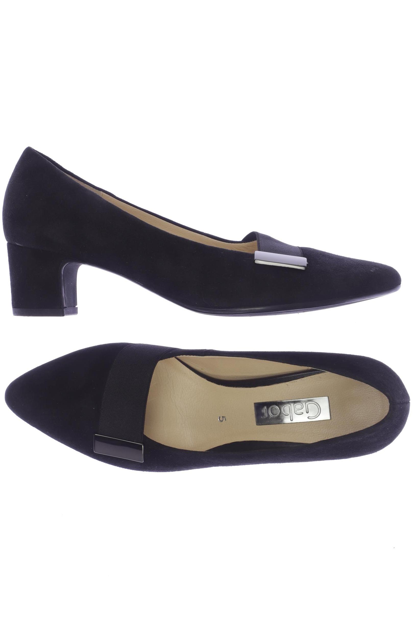 

Gabor Damen Pumps, schwarz, Gr. 5