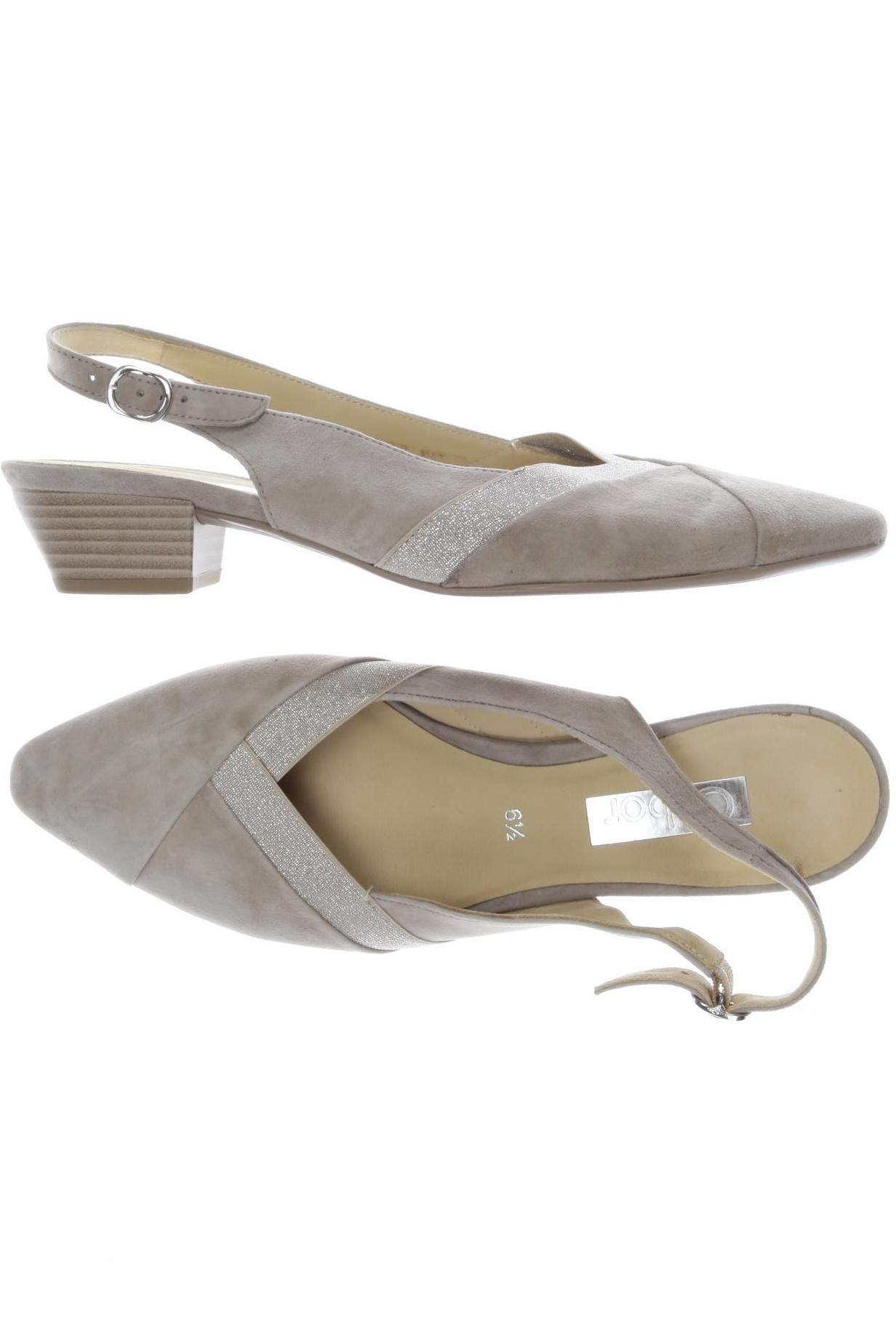 

Gabor Damen Pumps, beige, Gr. 6.5
