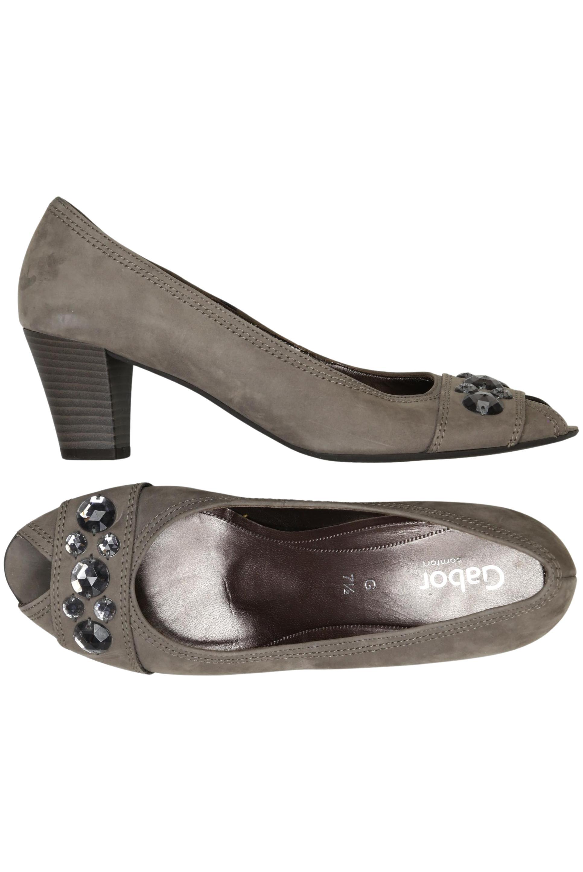 

Gabor Damen Pumps, grau, Gr. 7.5