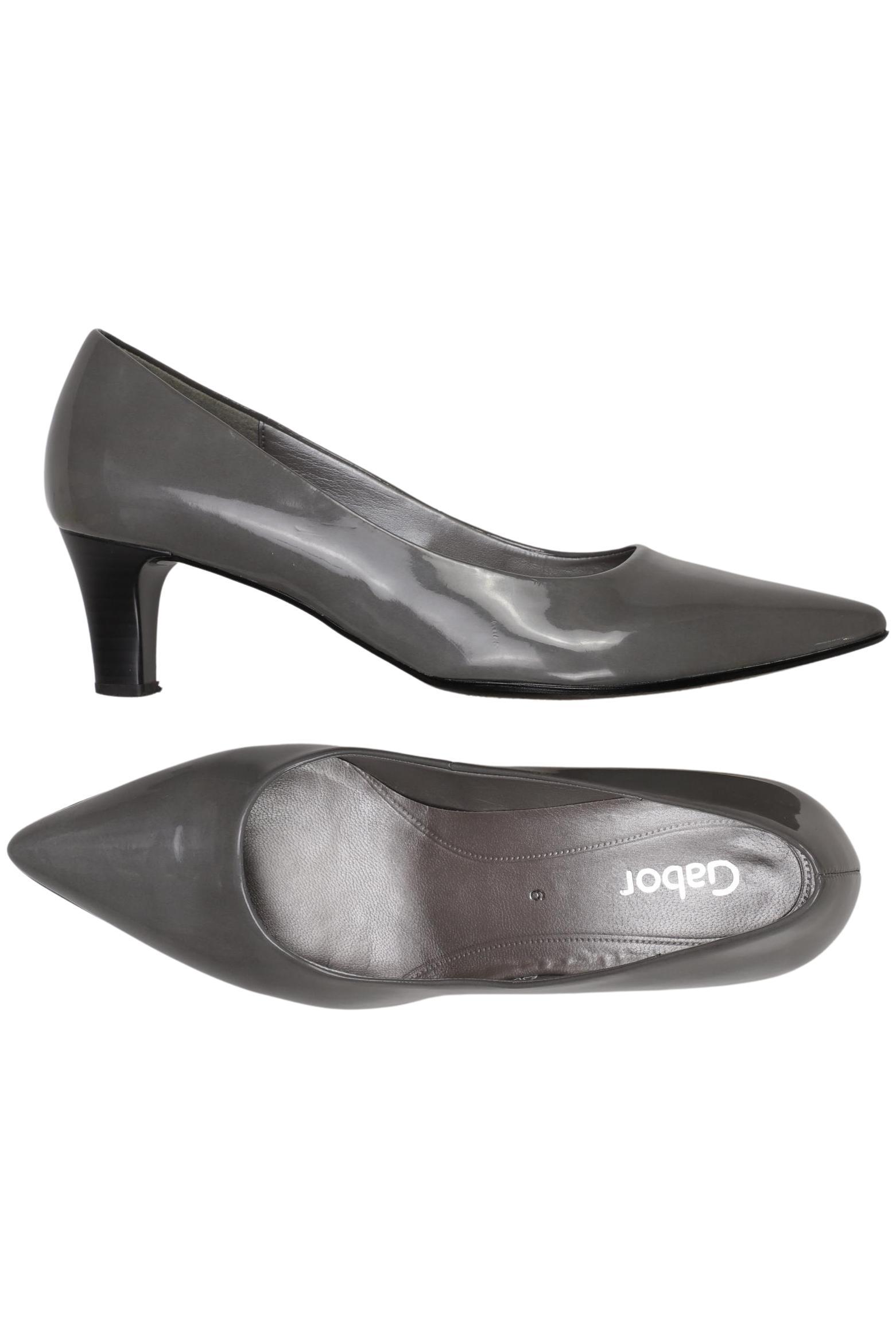 

Gabor Damen Pumps, grau, Gr. 6