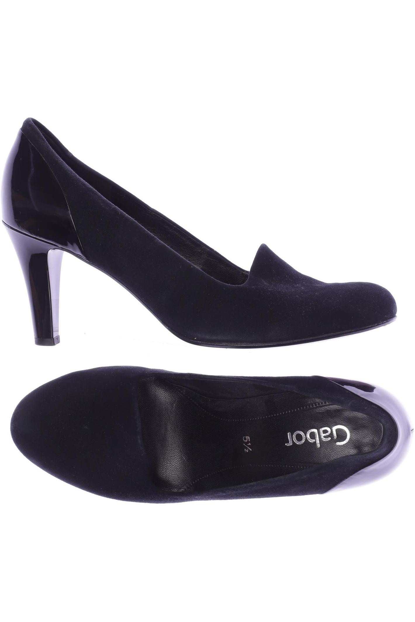 

Gabor Damen Pumps, schwarz, Gr. 5.5