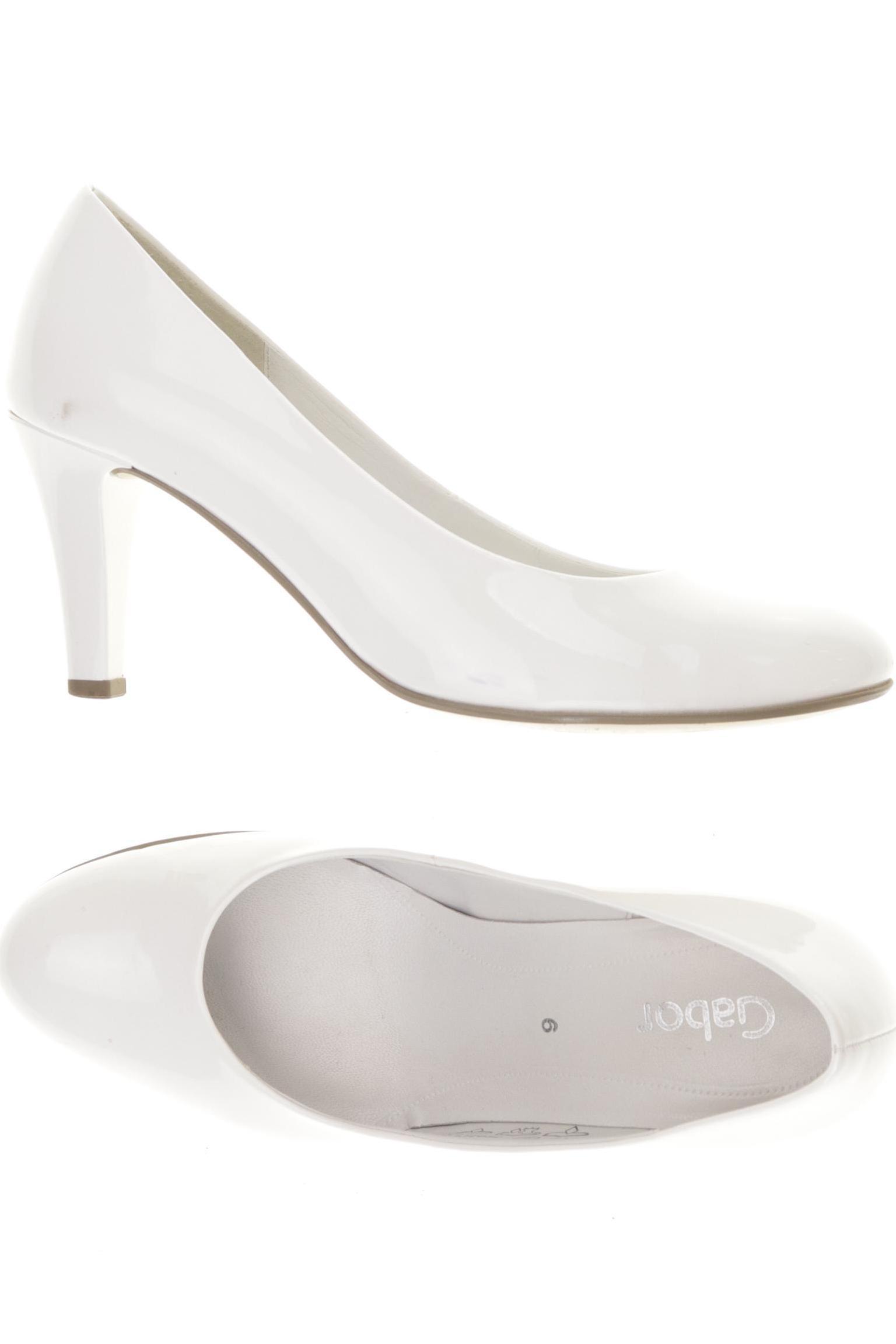

Gabor Damen Pumps, weiß, Gr. 6