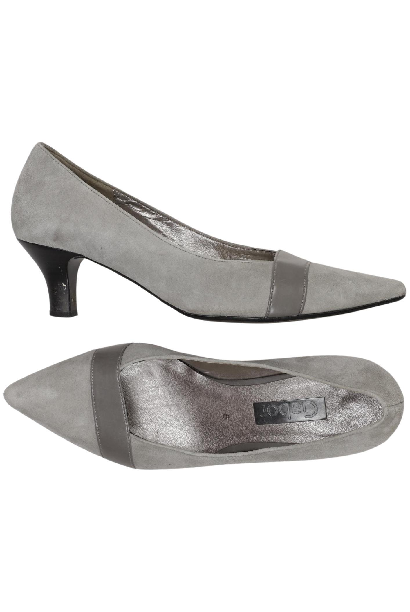 

Gabor Damen Pumps, grau, Gr. 6