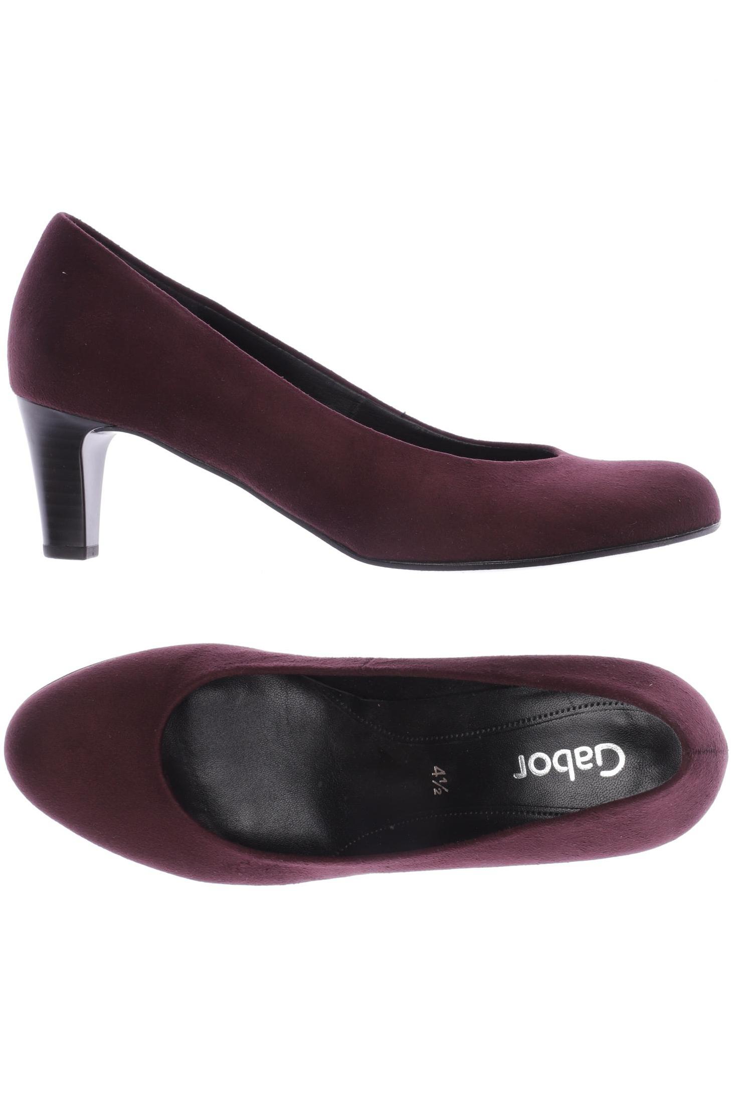 

Gabor Damen Pumps, bordeaux, Gr. 4.5