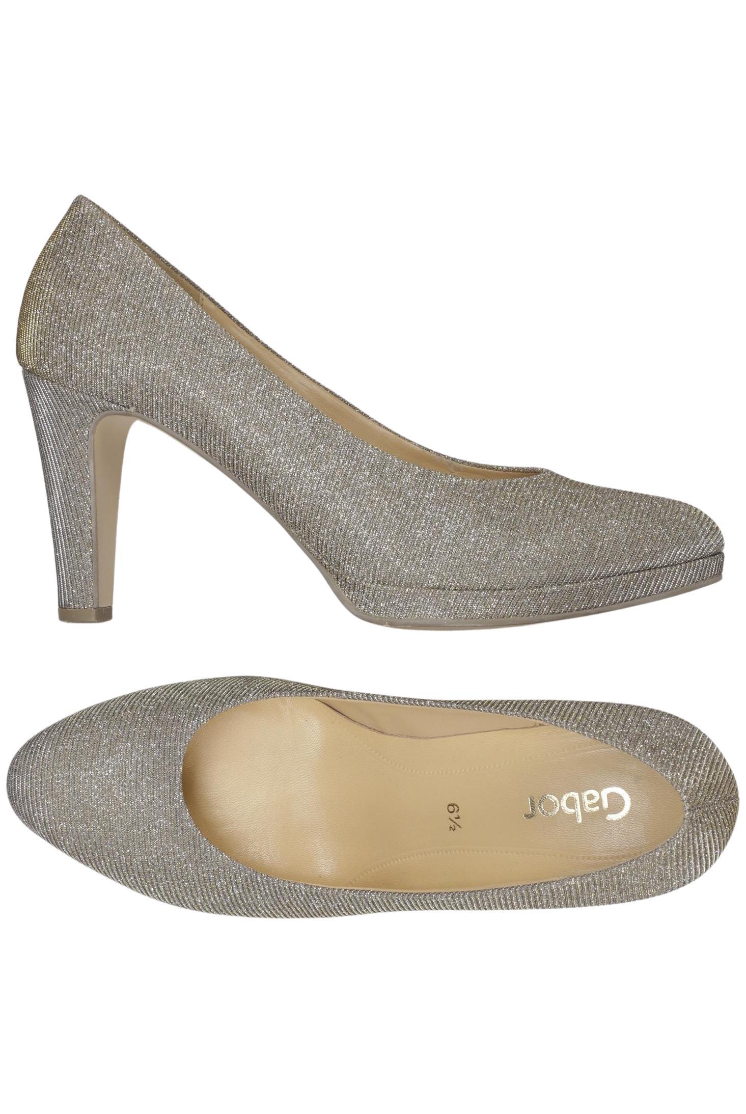 

Gabor Damen Pumps, silber, Gr. 6.5