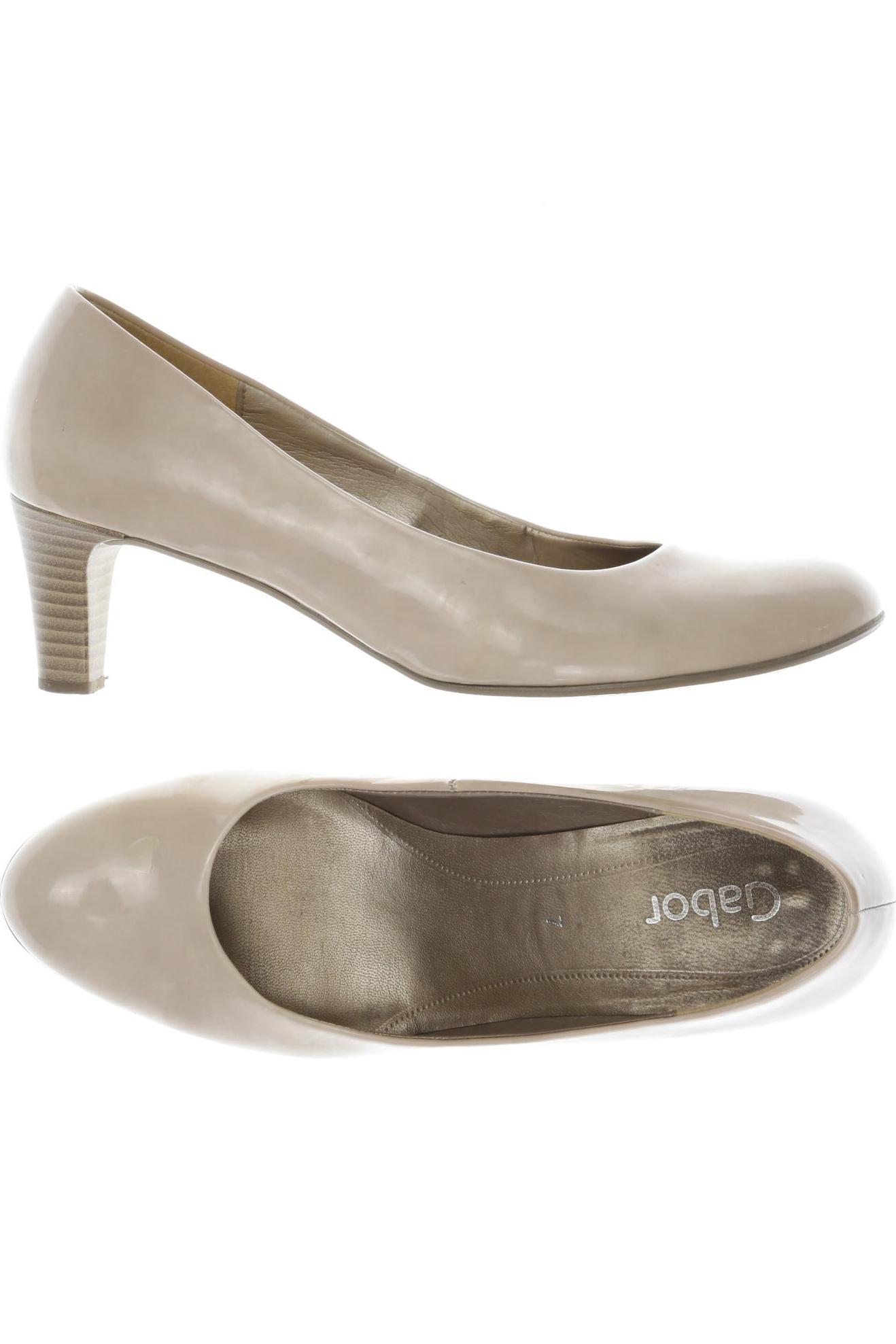 

Gabor Damen Pumps, beige, Gr. 7