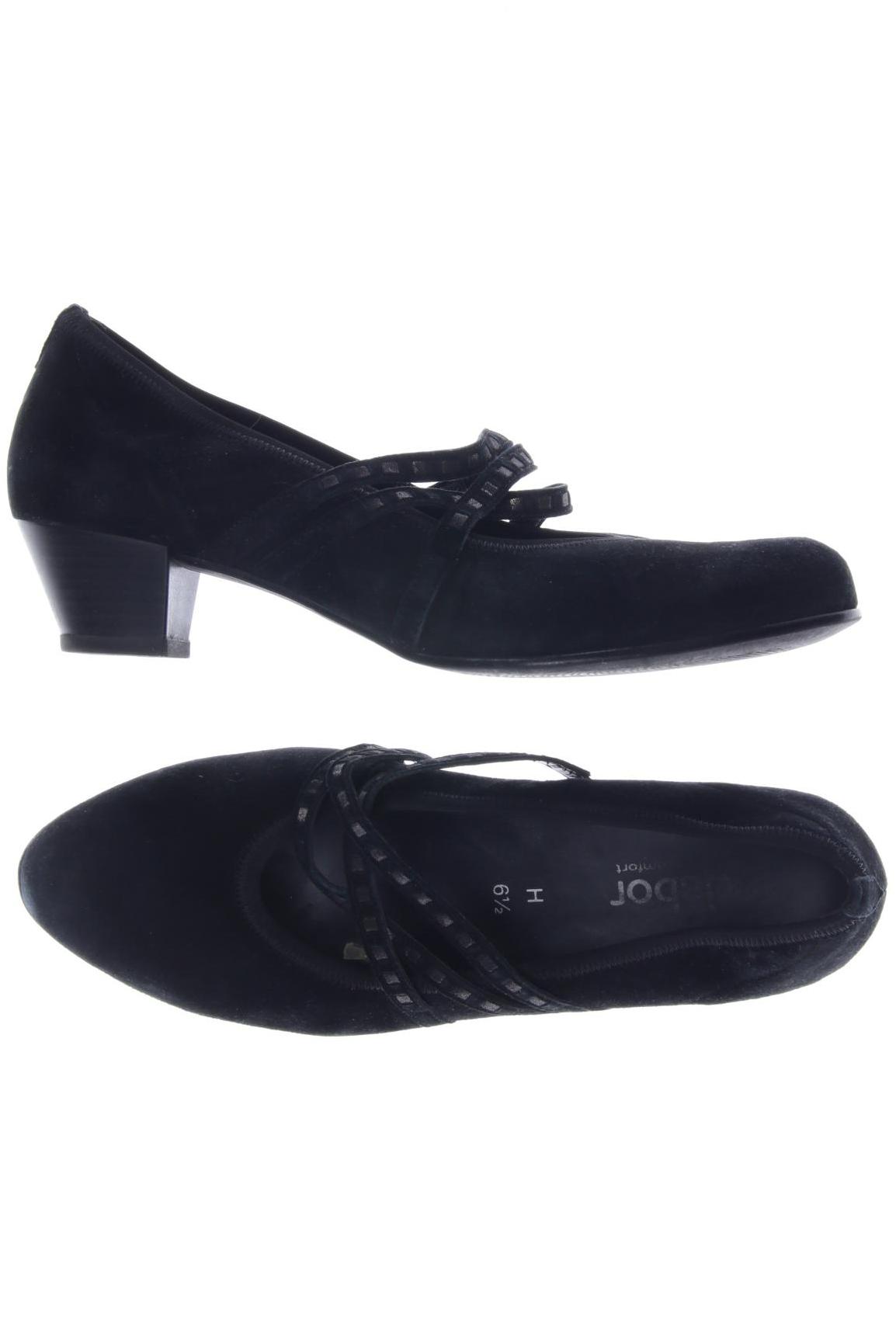 

Gabor Damen Pumps, schwarz, Gr. 6.5