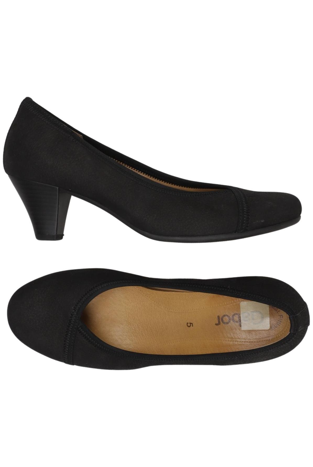 

Gabor Damen Pumps, schwarz, Gr. 5