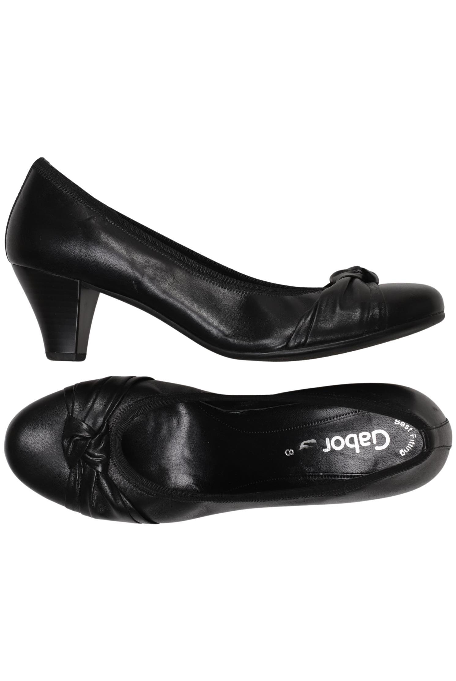 

Gabor Damen Pumps, schwarz, Gr. 8