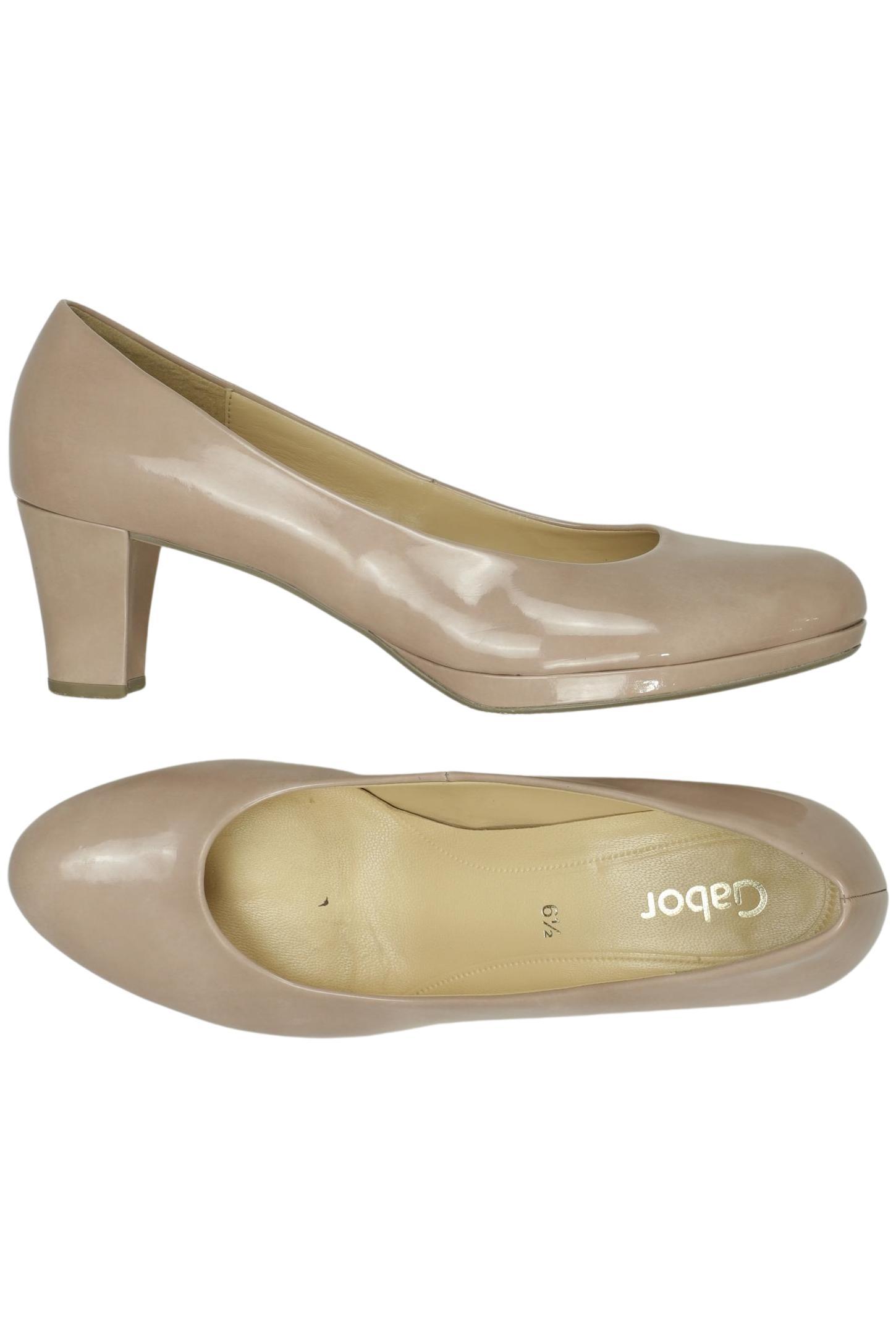 

Gabor Damen Pumps, beige, Gr. 6.5