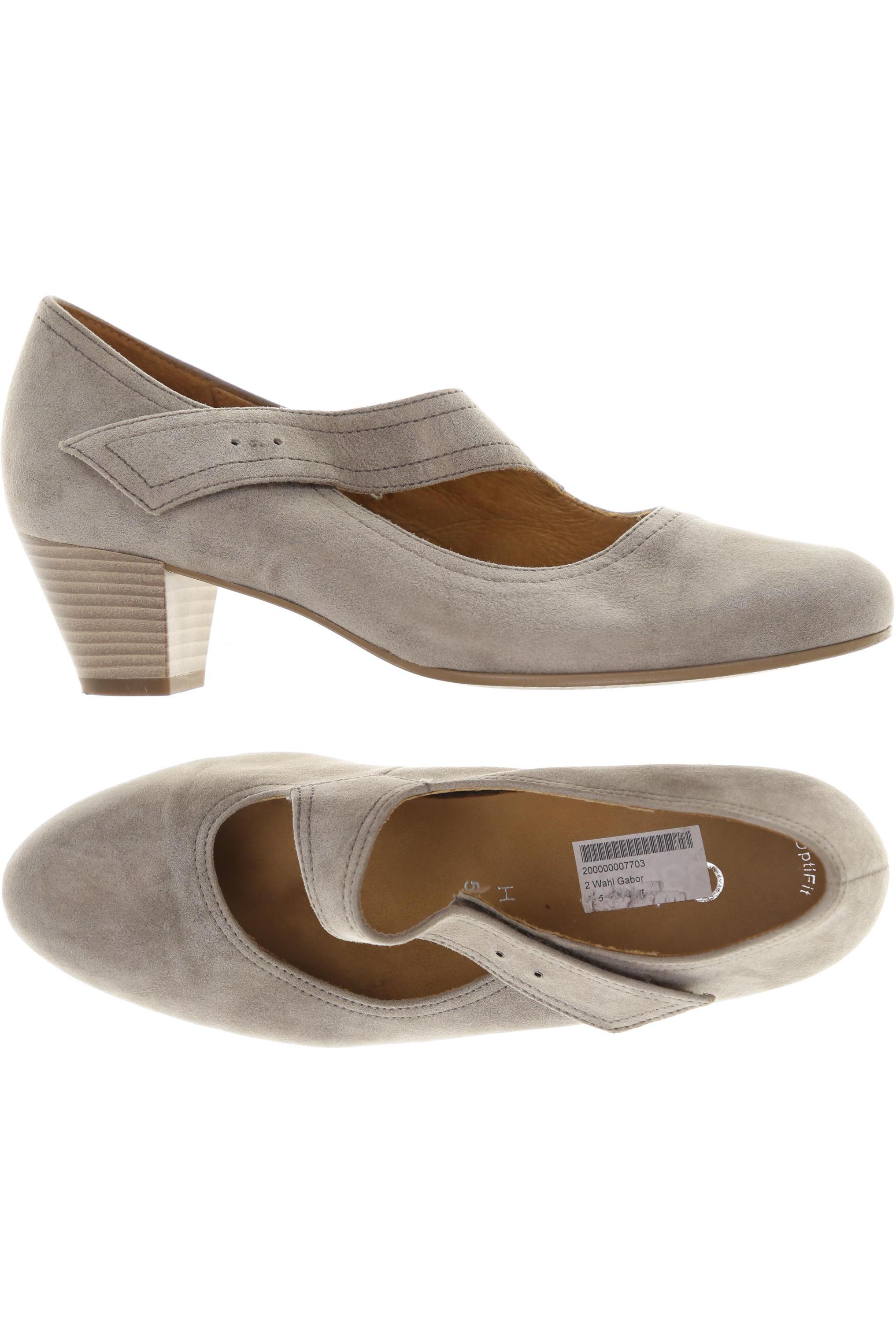 

Gabor Damen Pumps, grau, Gr. 5.5