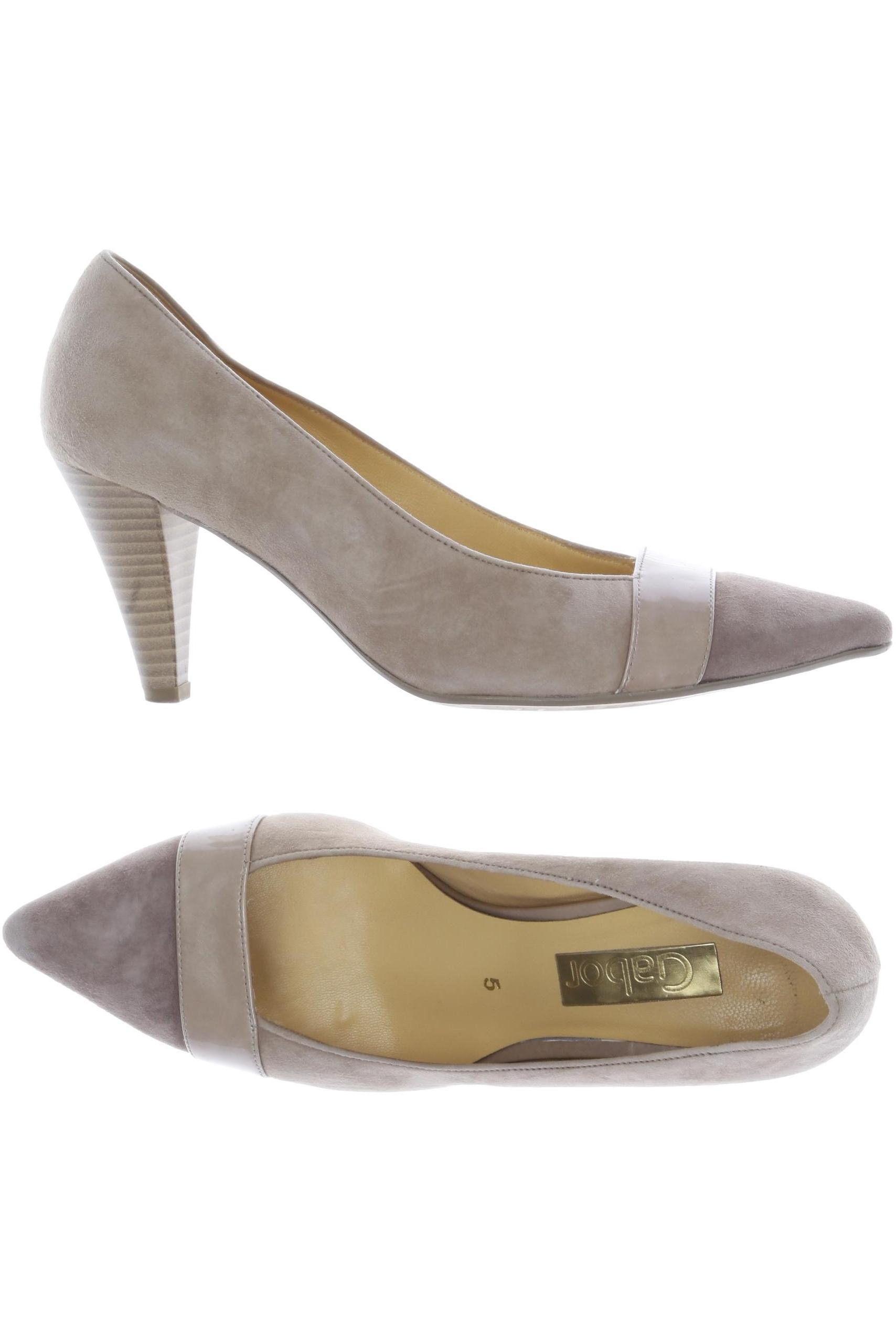 

Gabor Damen Pumps, beige, Gr. 5