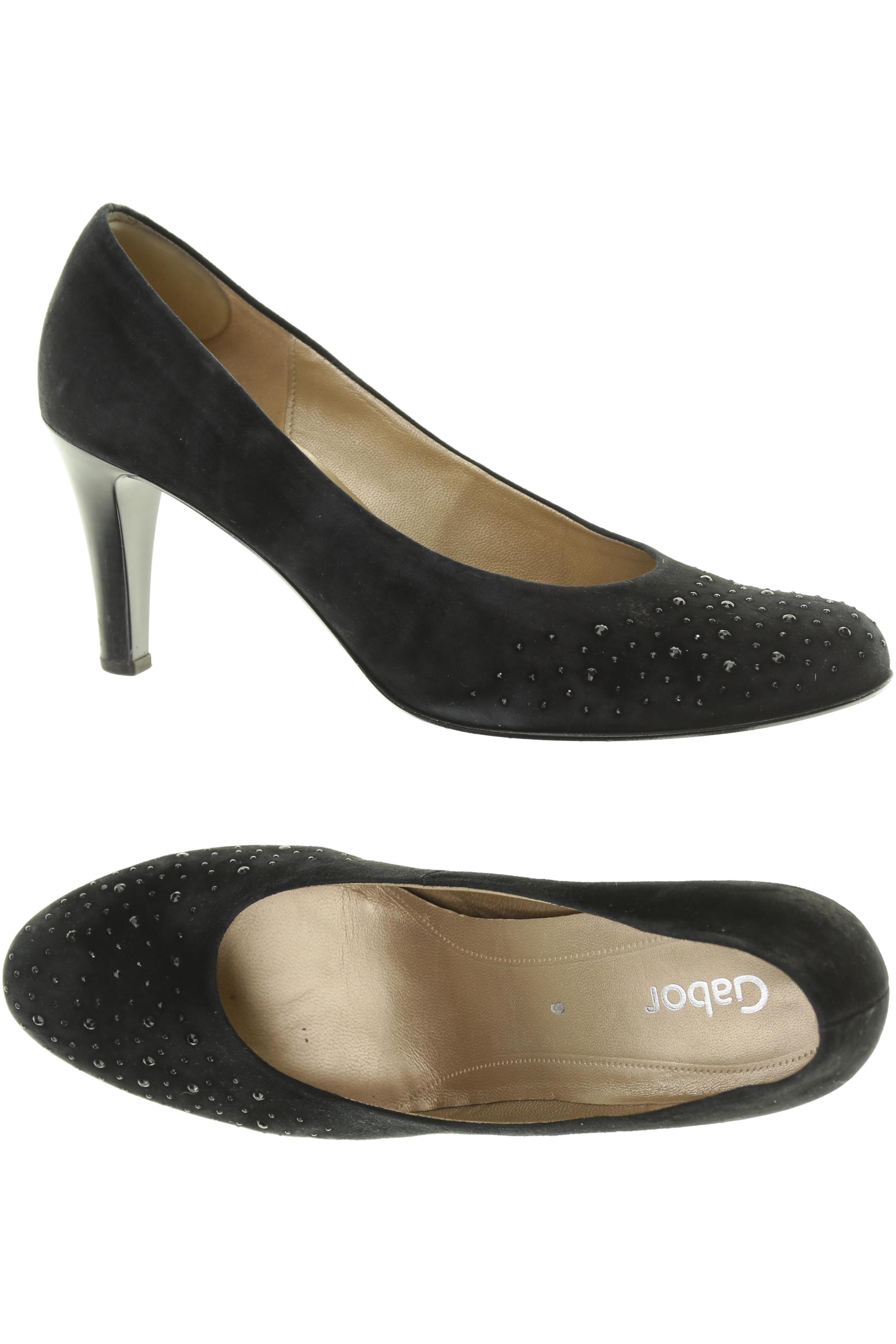

Gabor Damen Pumps, schwarz, Gr. 9