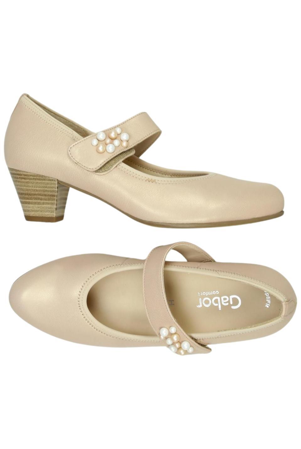 

Gabor Damen Pumps, beige, Gr. 5.5