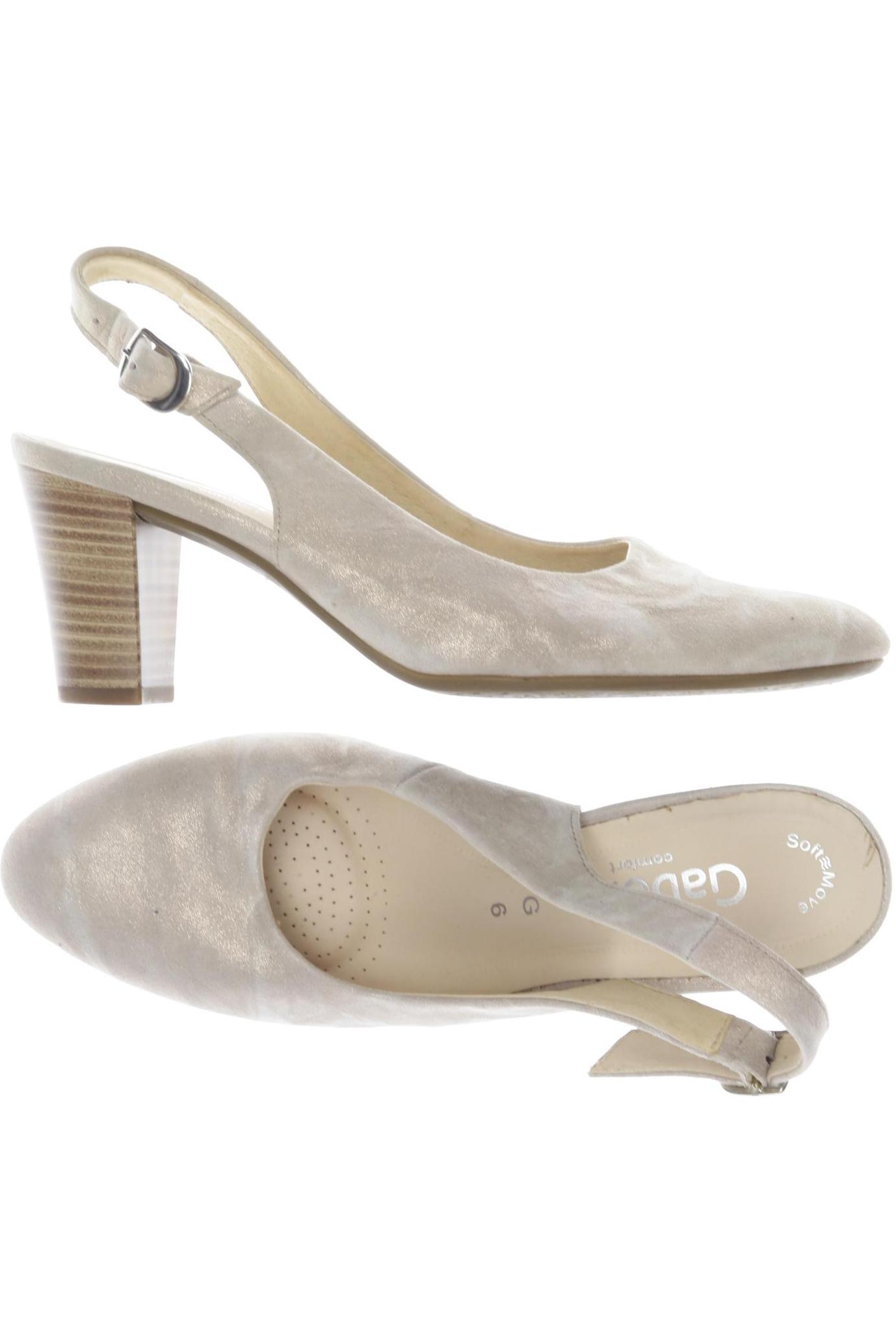 

Gabor Damen Pumps, beige, Gr. 6
