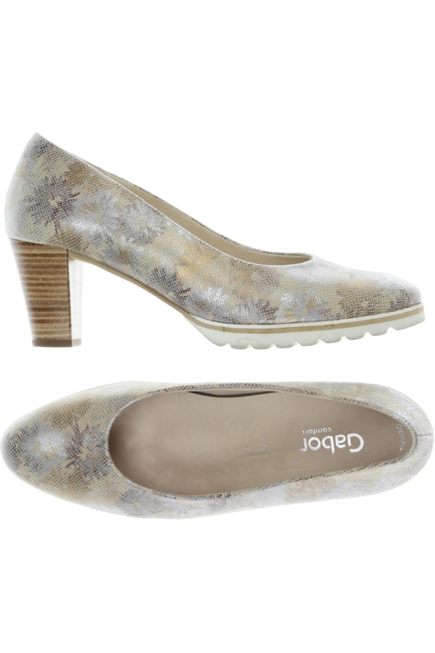 

Gabor Damen Pumps, beige, Gr. 7
