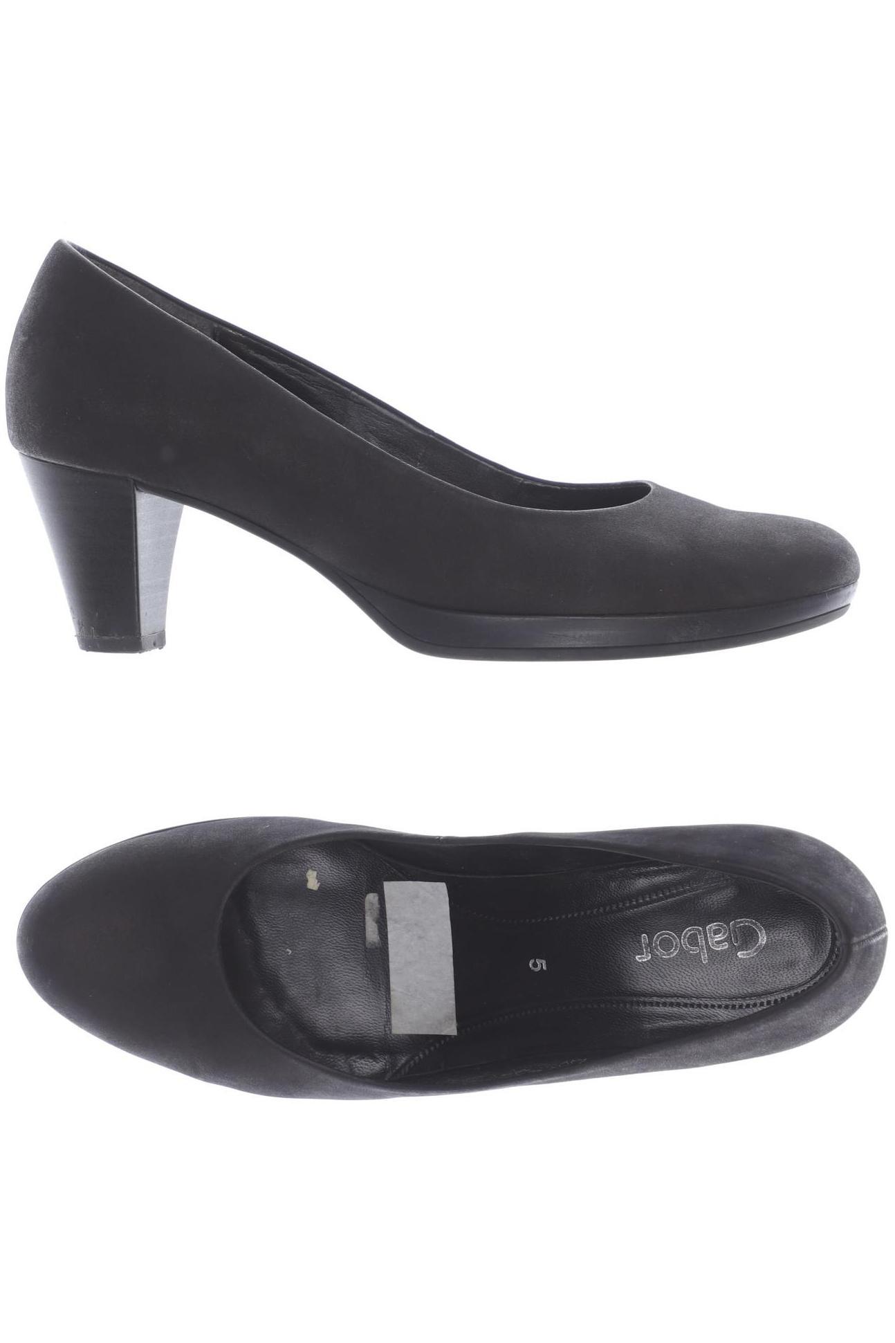 

Gabor Damen Pumps, schwarz, Gr. 5