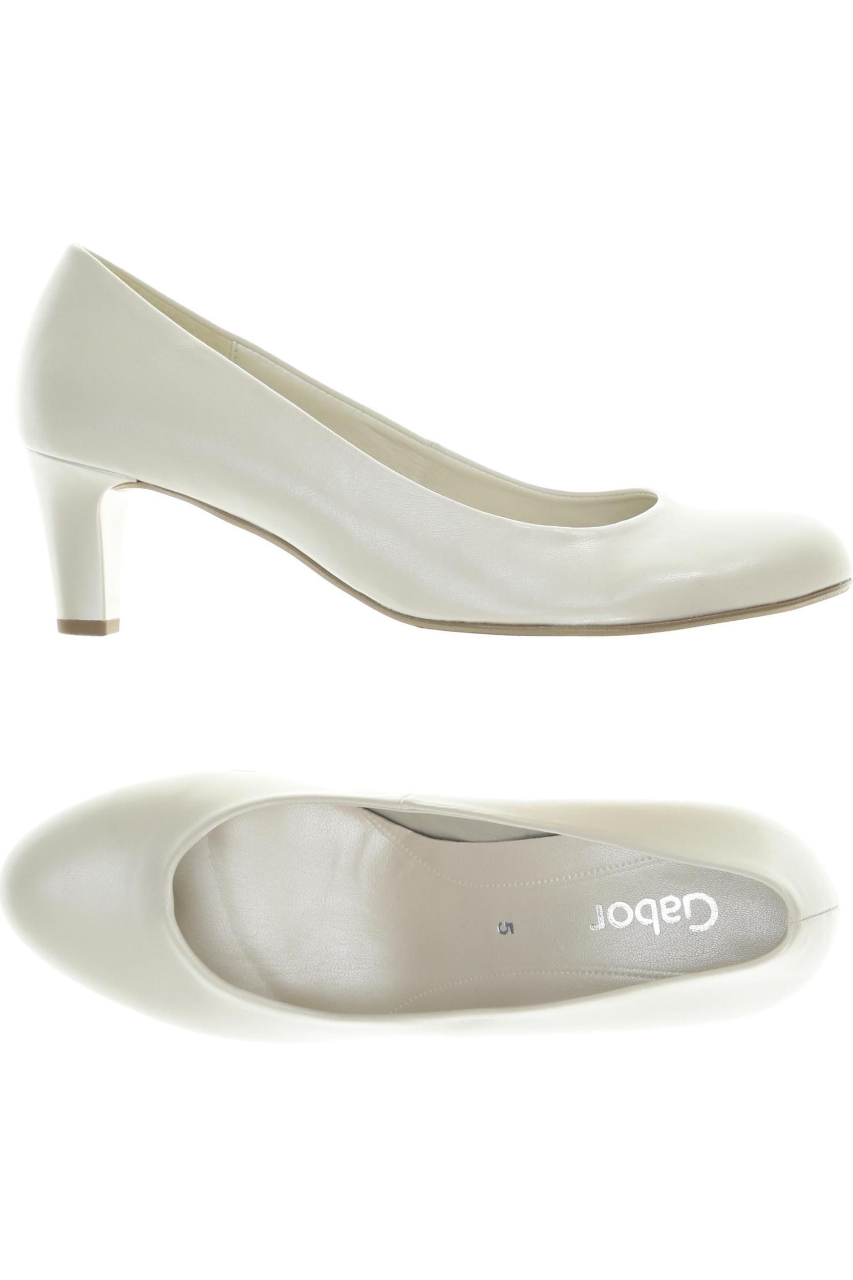 

Gabor Damen Pumps, weiß, Gr. 5
