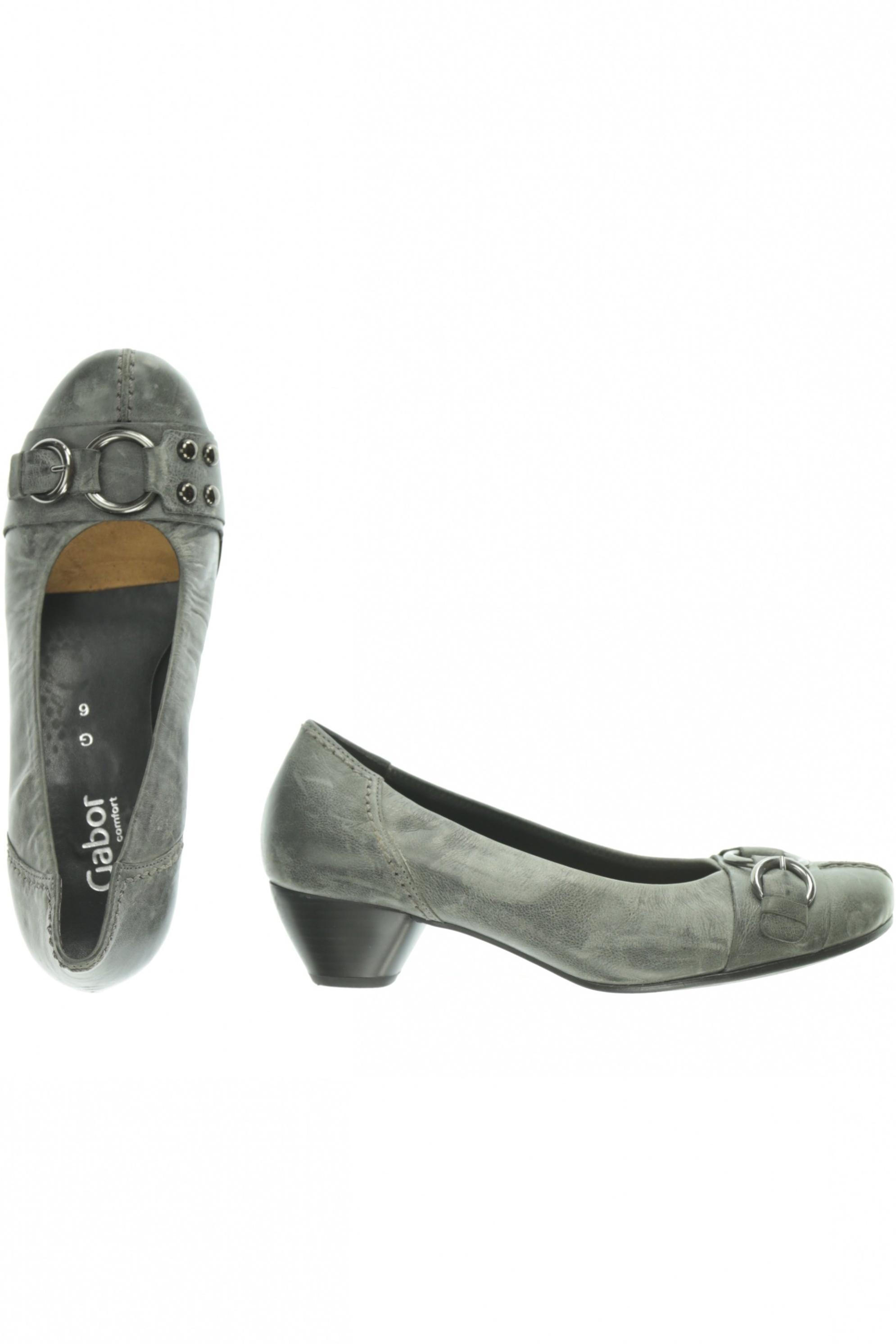 

Gabor Damen Pumps, grau, Gr. 6