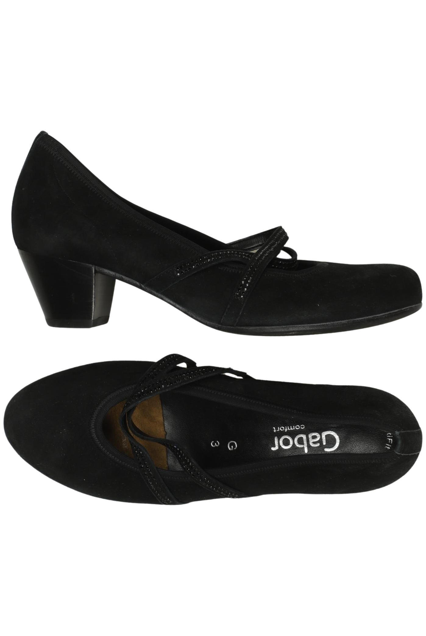 

Gabor Damen Pumps, schwarz, Gr. 3