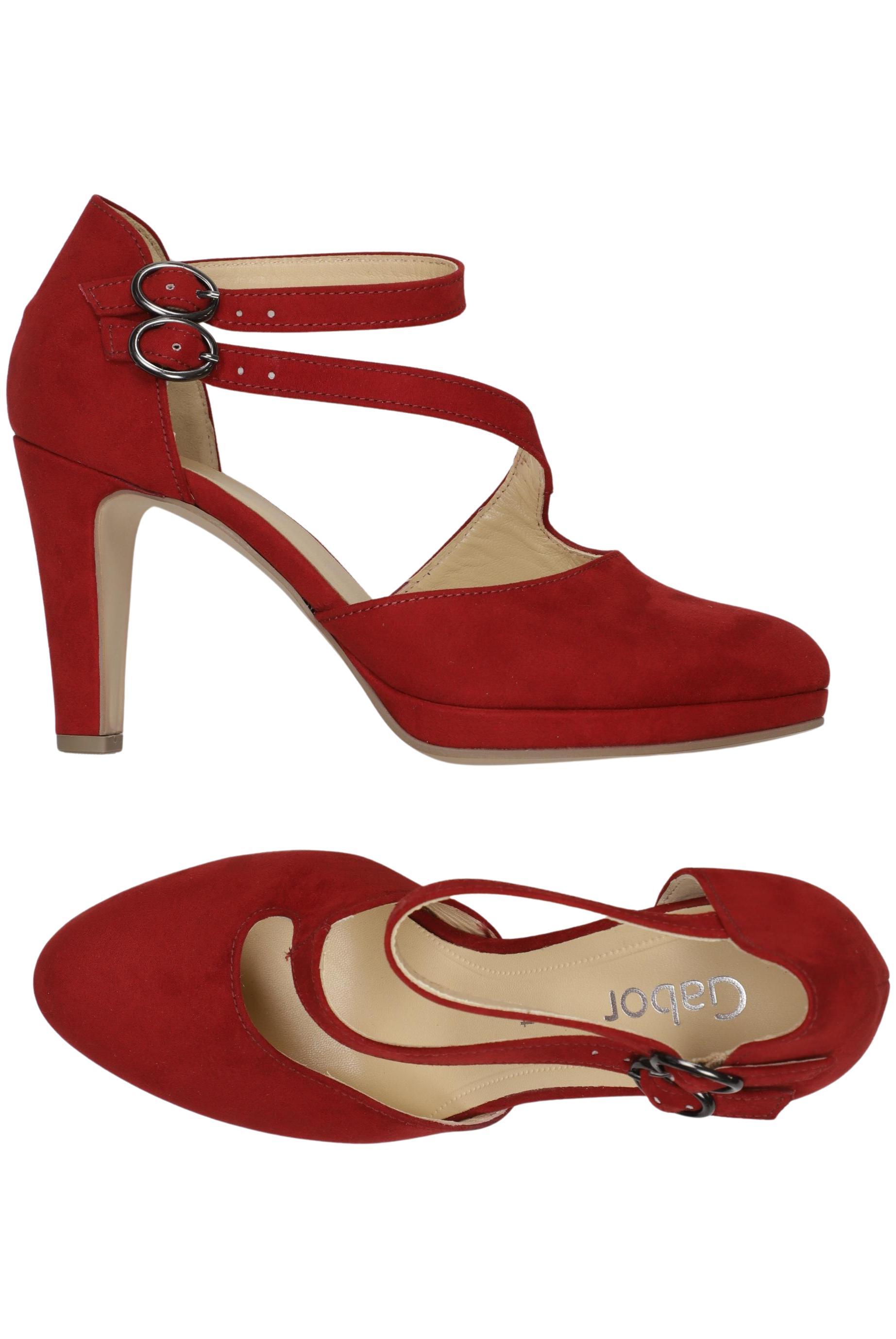 

Gabor Damen Pumps, rot, Gr. 4