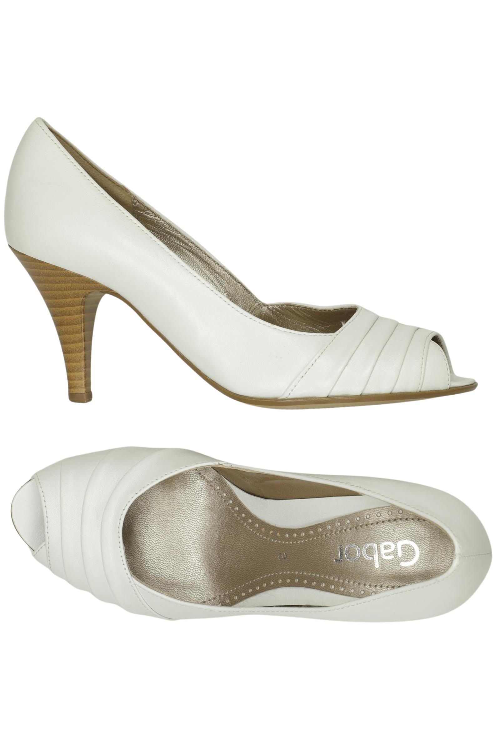 

Gabor Damen Pumps, weiß, Gr. 3
