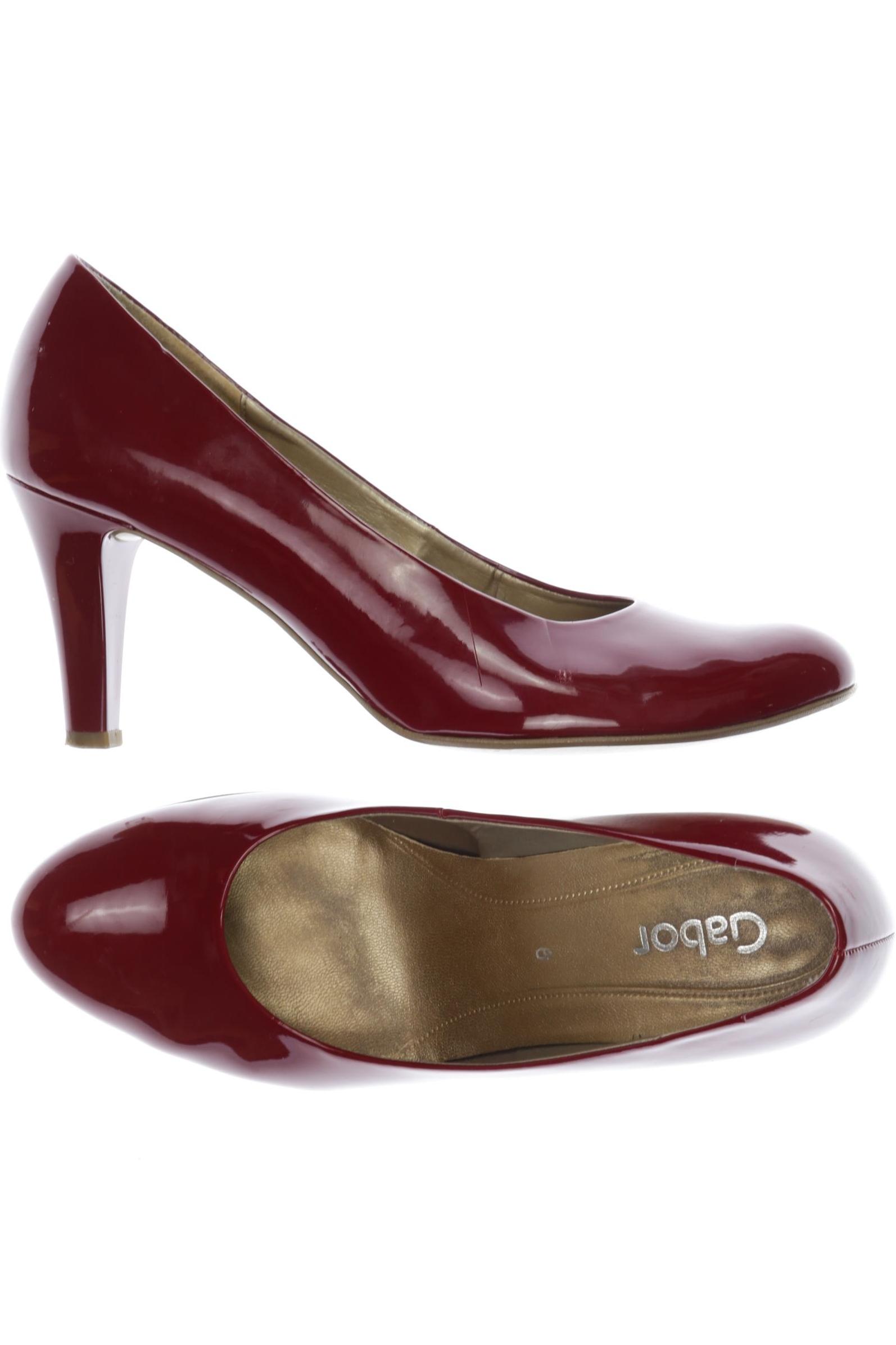 

Gabor Damen Pumps, bordeaux, Gr. 6