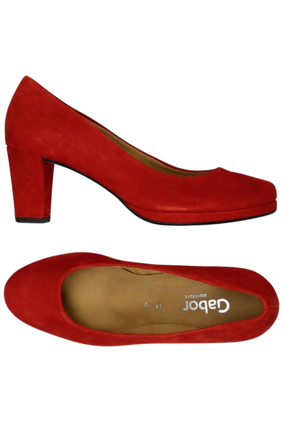 

Gabor Damen Pumps, rot, Gr. 4