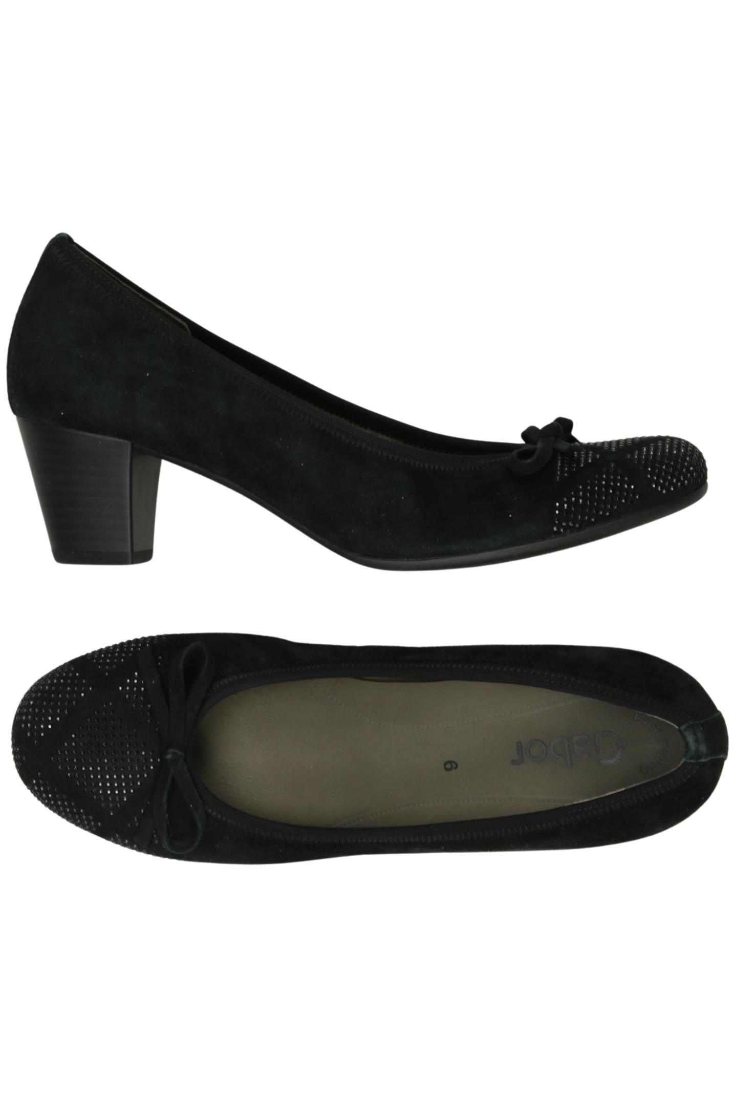 

Gabor Damen Pumps, schwarz, Gr. 6