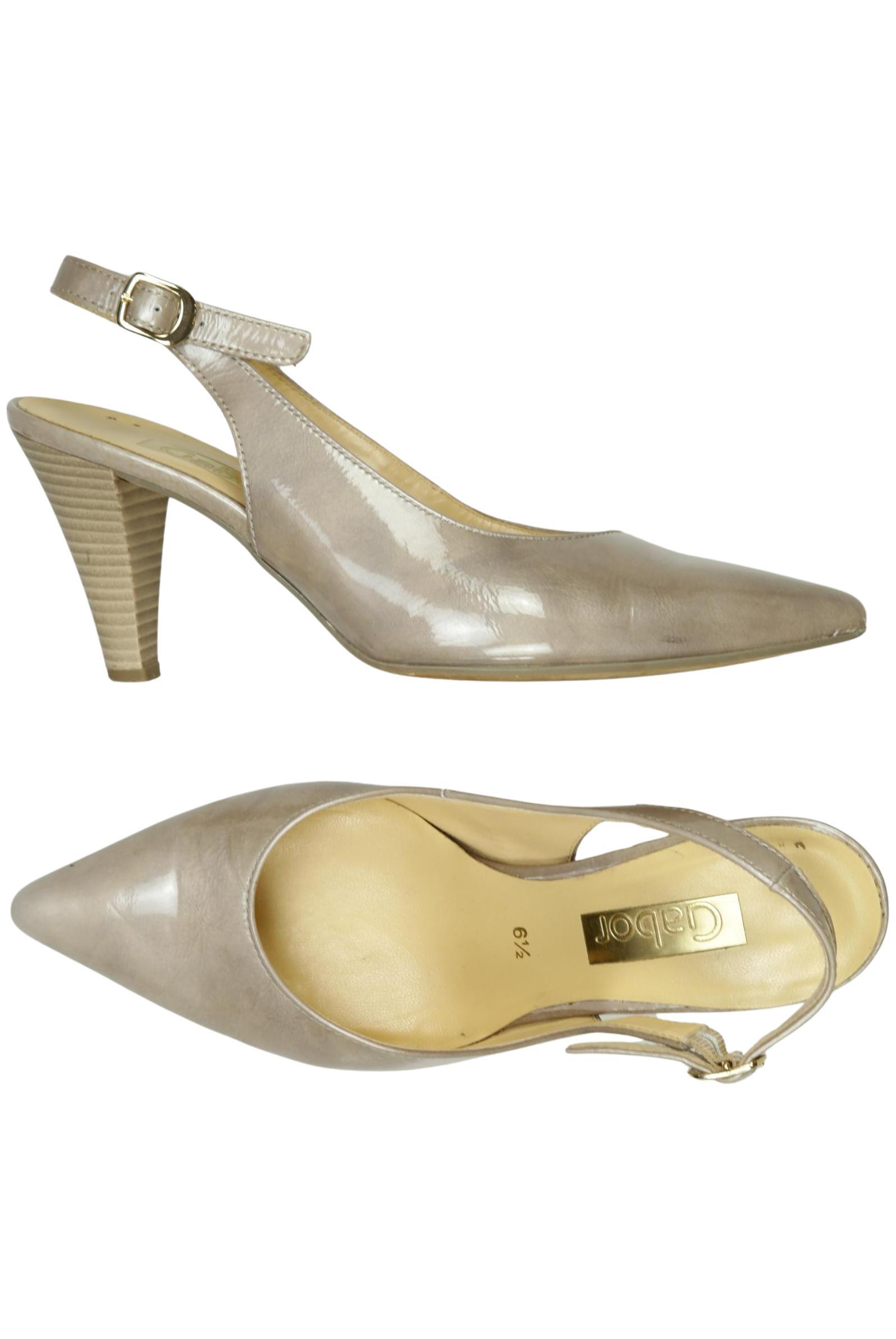 

Gabor Damen Pumps, beige, Gr. 6.5