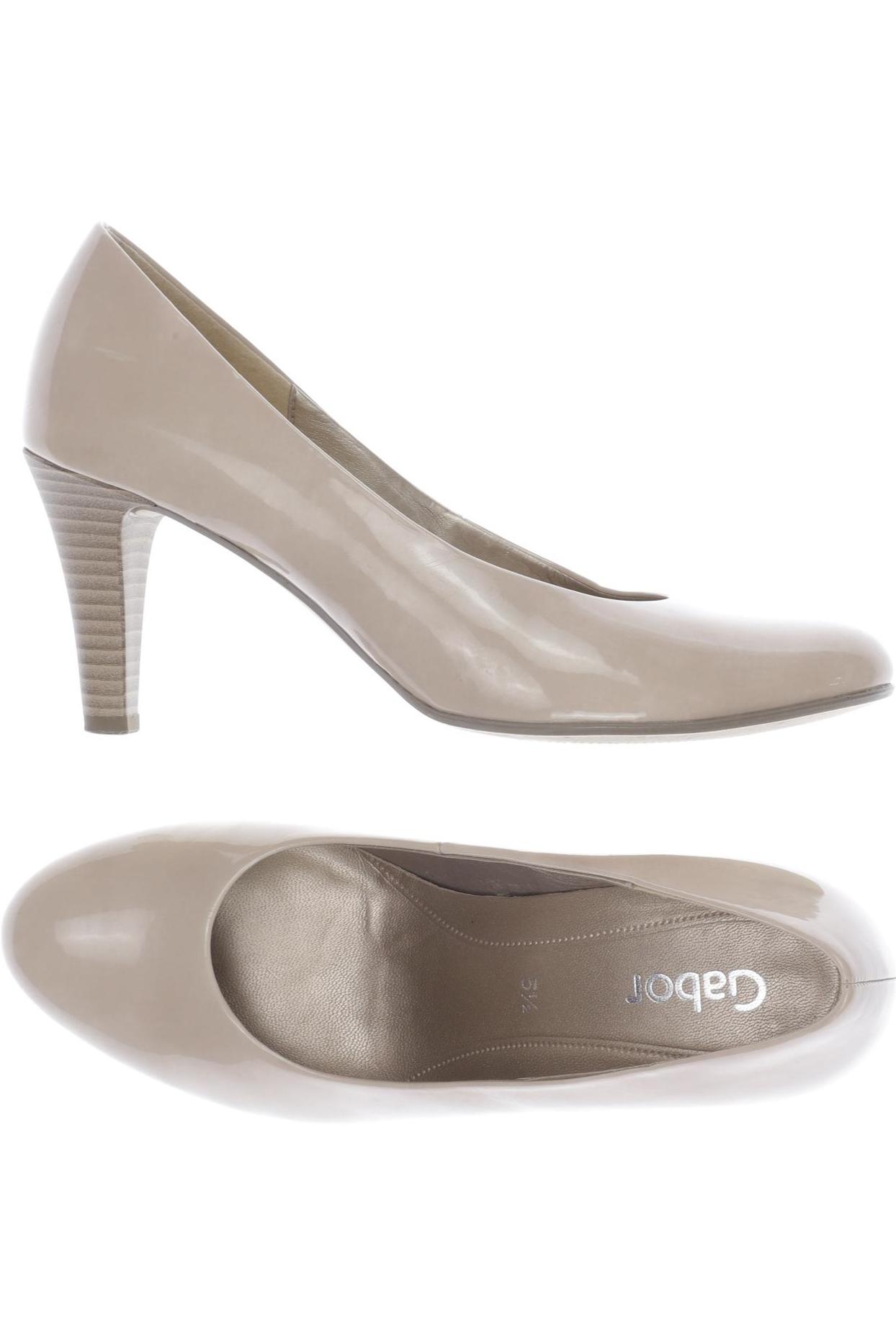 

Gabor Damen Pumps, beige, Gr. 5.5