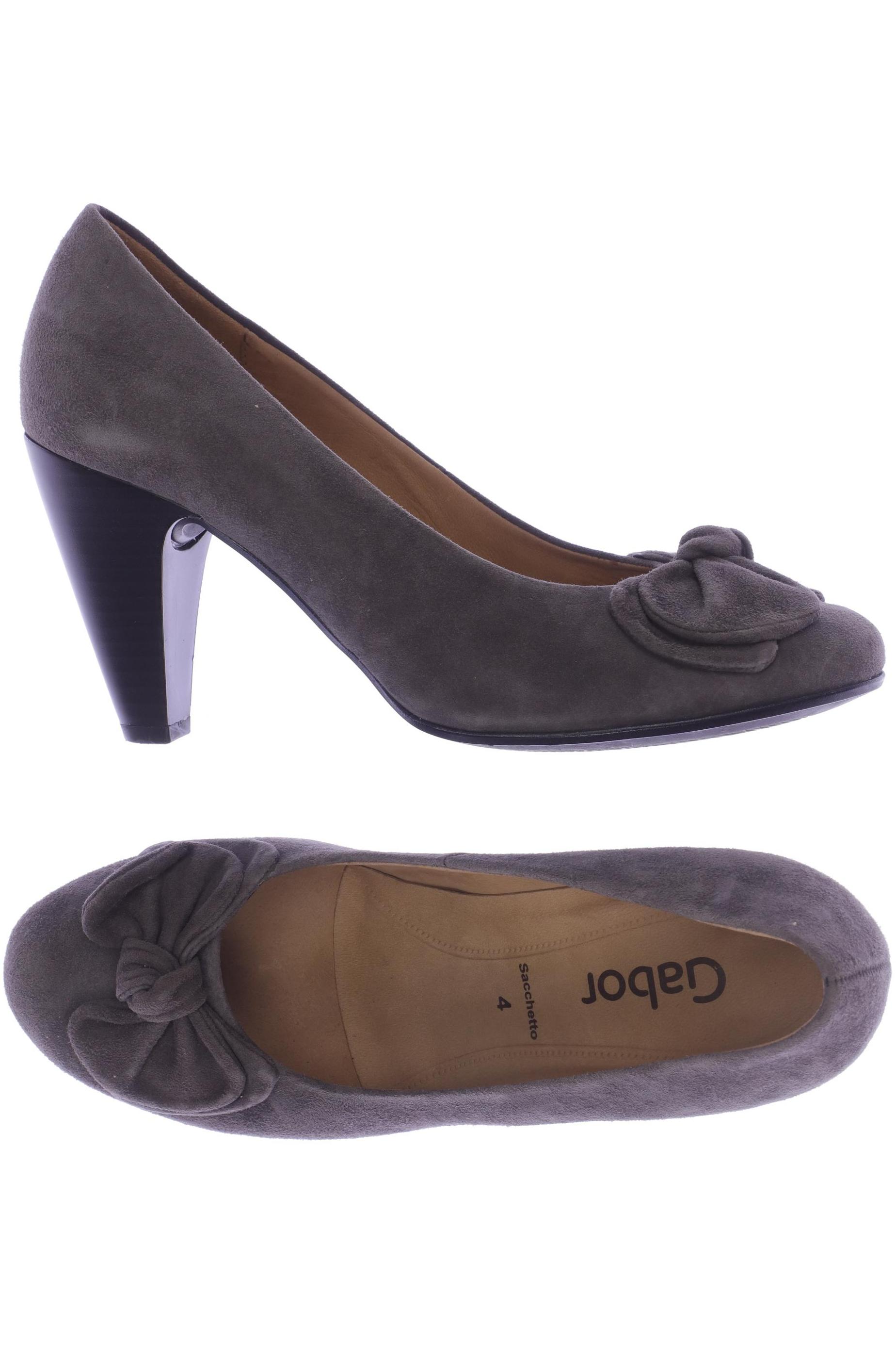 

Gabor Damen Pumps, grau, Gr. 4