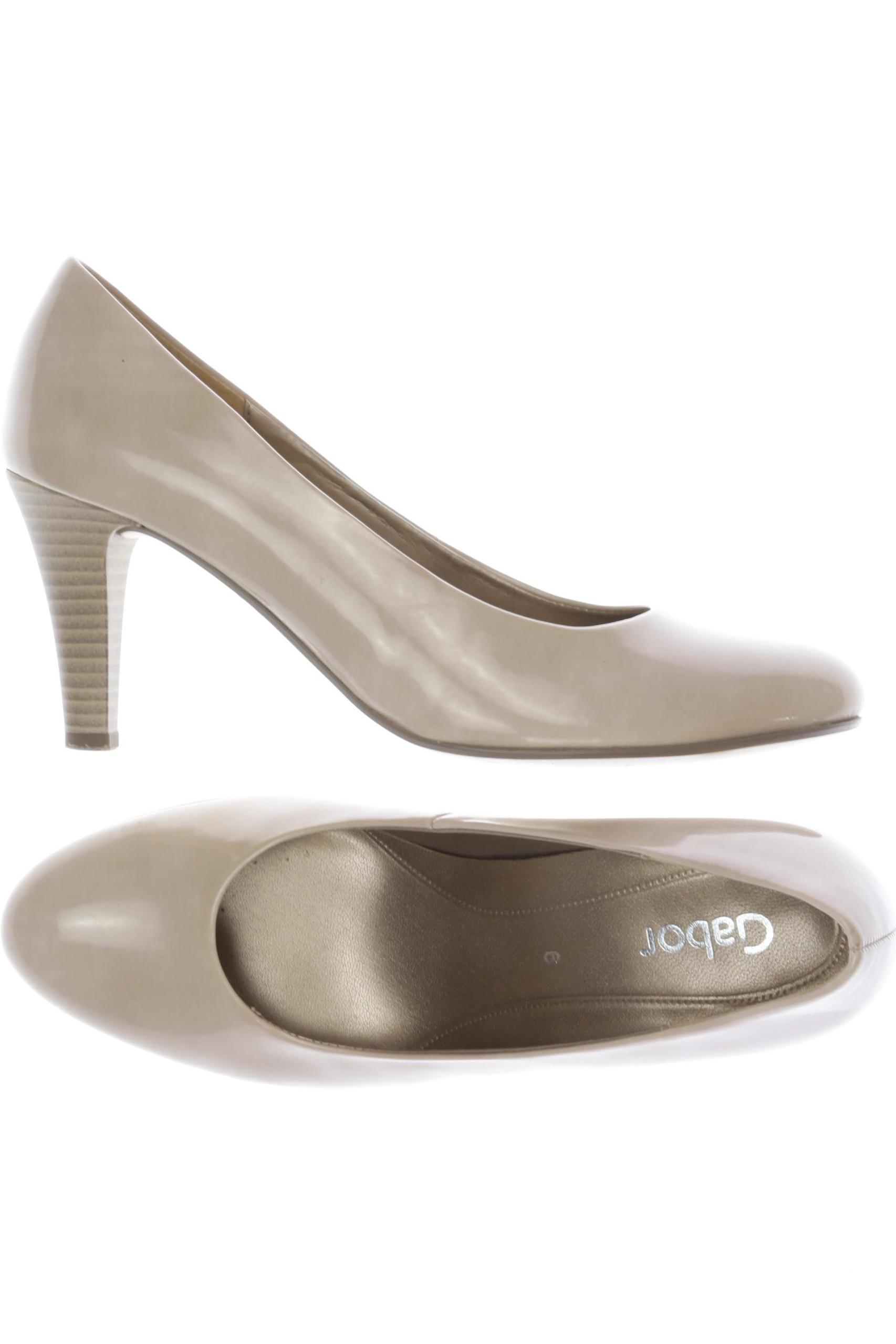 

Gabor Damen Pumps, beige, Gr. 6