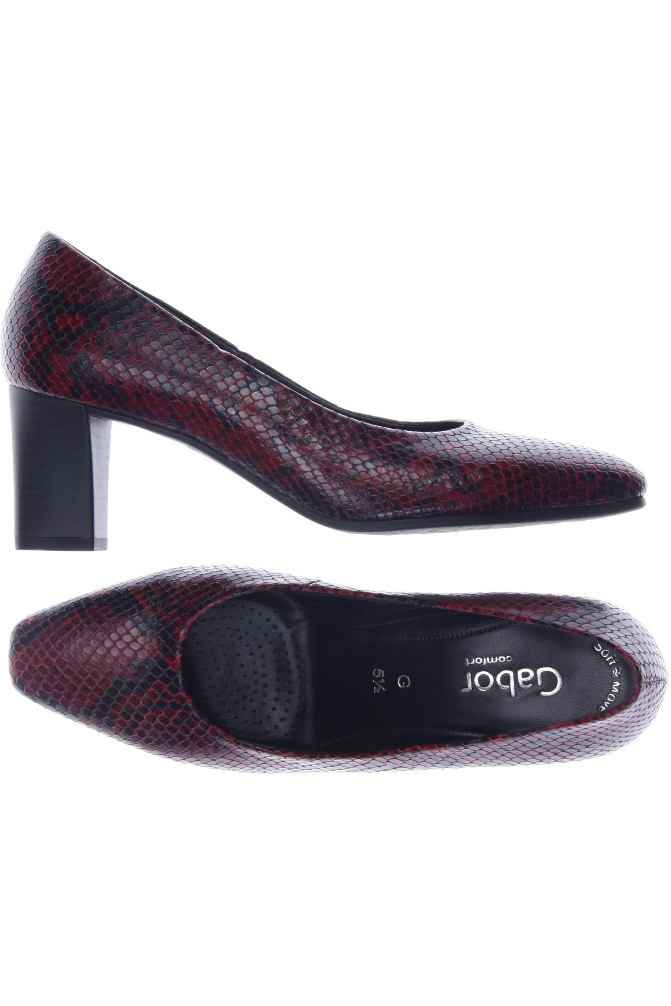 

Gabor Damen Pumps, rot, Gr. 5.5