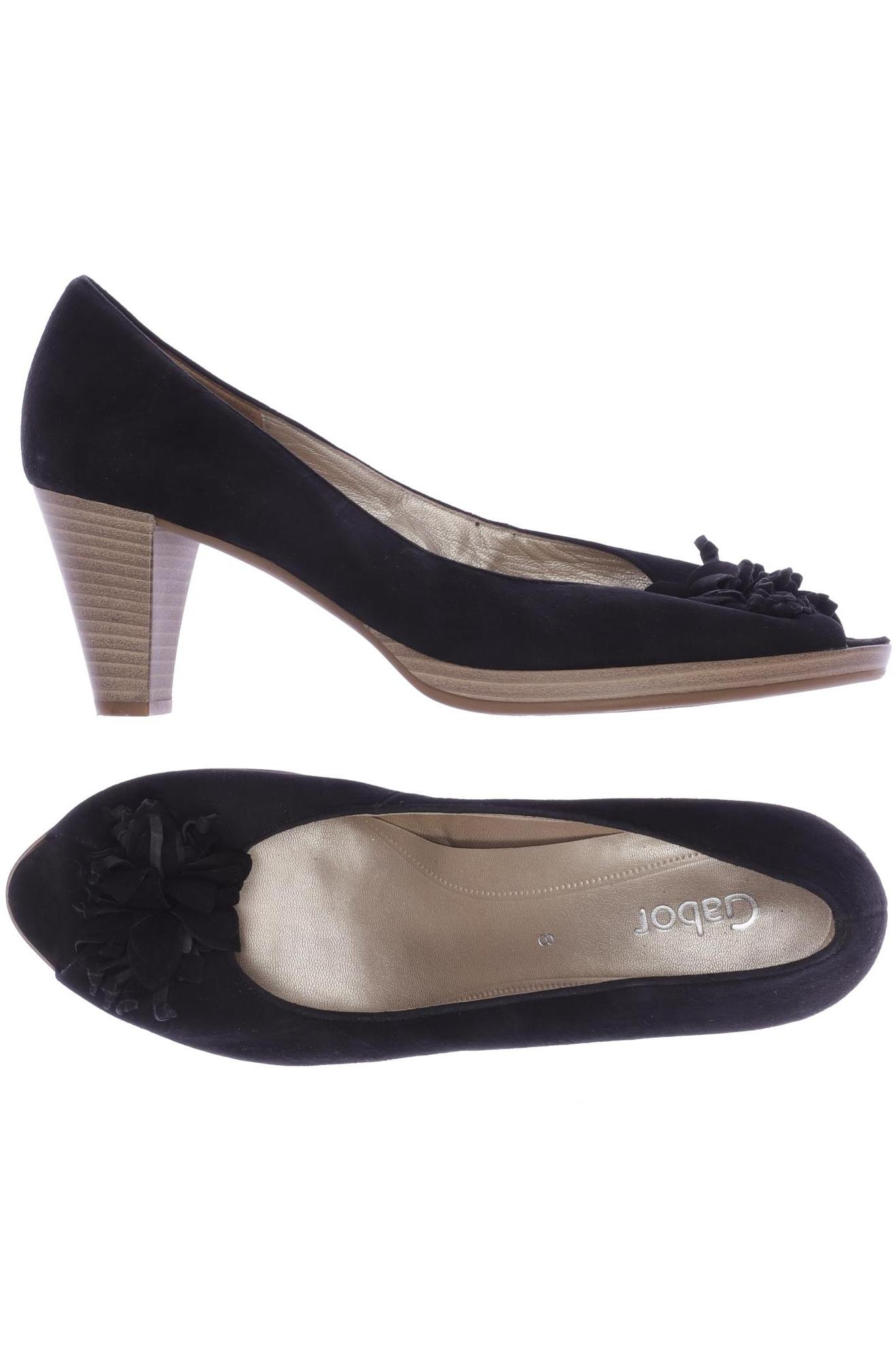

Gabor Damen Pumps, schwarz, Gr. 8