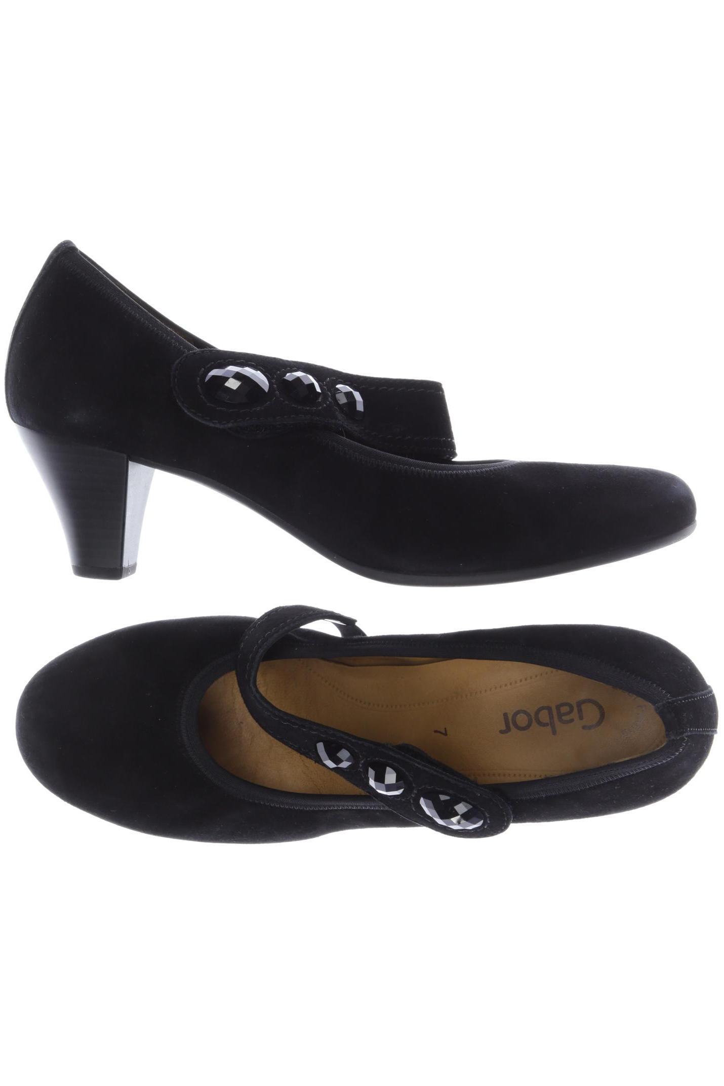 

Gabor Damen Pumps, schwarz, Gr. 7