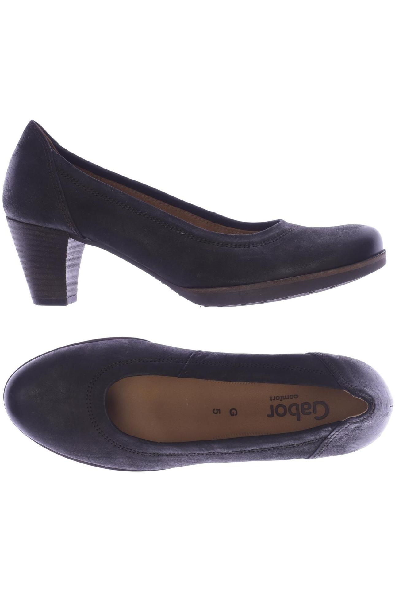 

Gabor Damen Pumps, grau, Gr. 5