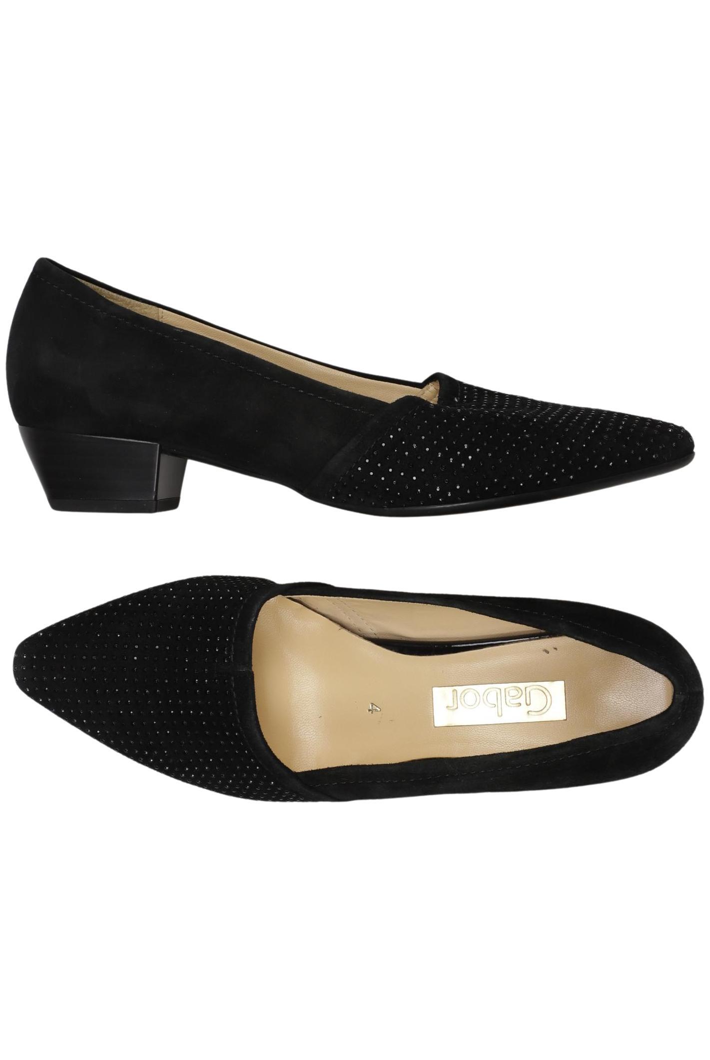 

Gabor Damen Pumps, schwarz, Gr. 4