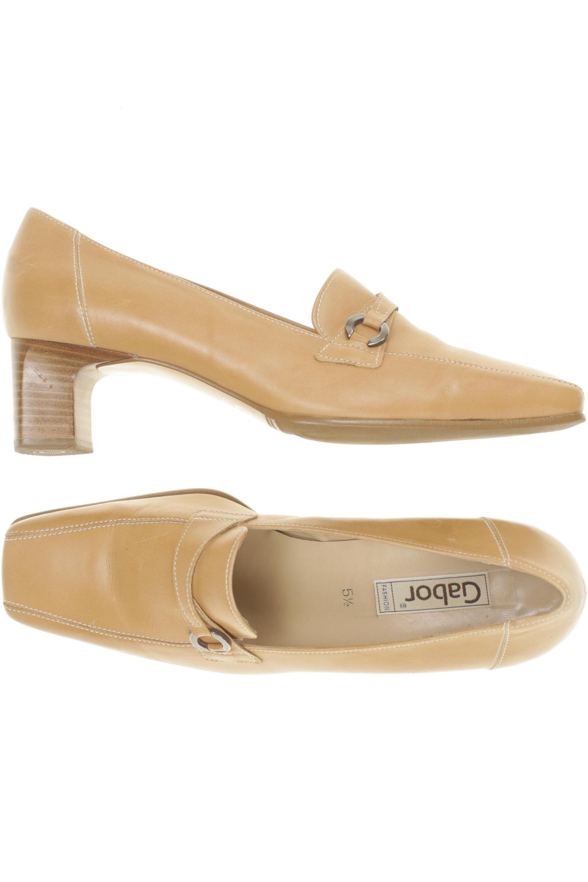 

Gabor Damen Pumps, beige, Gr. 5.5